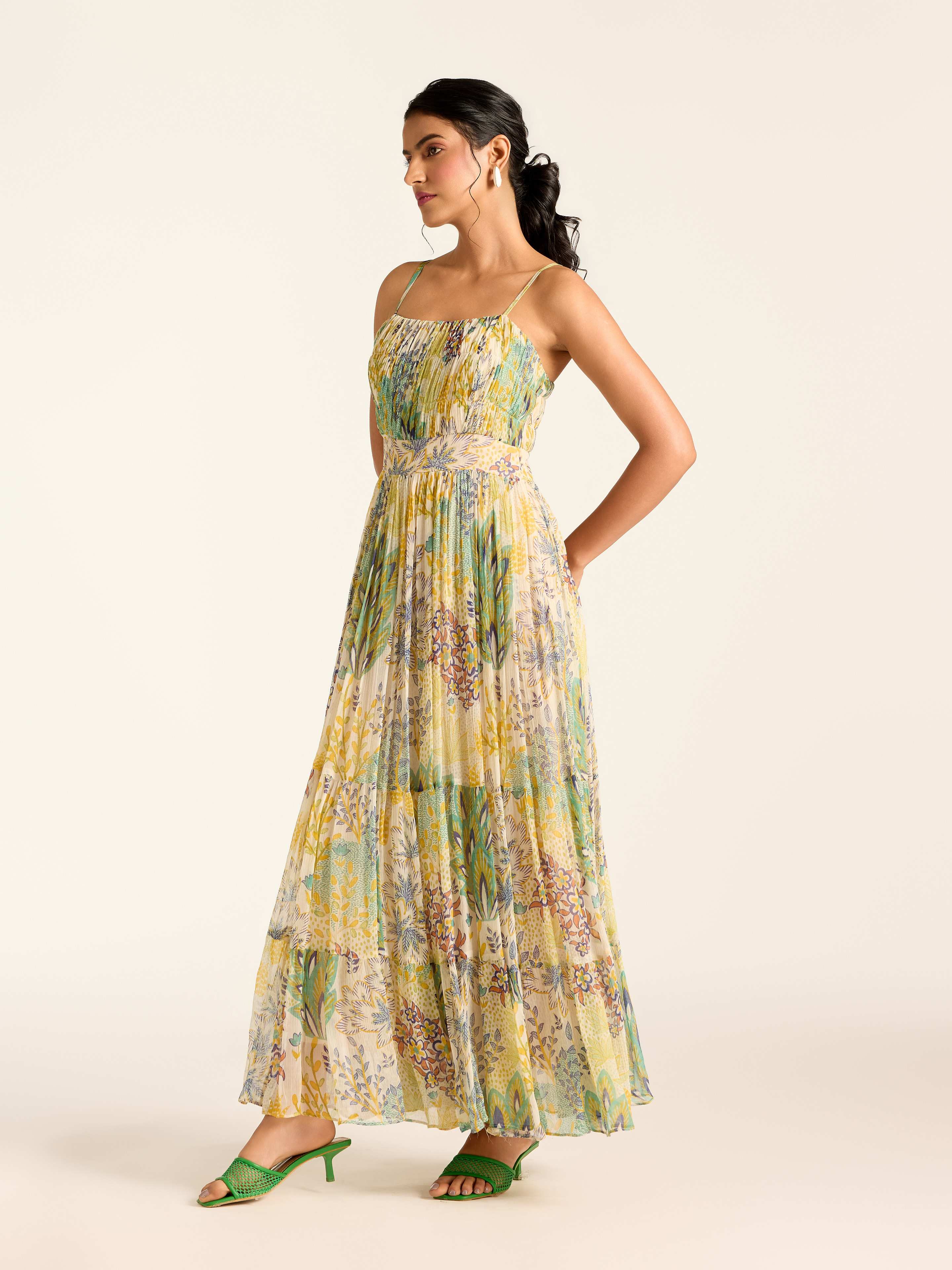Ecru Angelique Long Dress