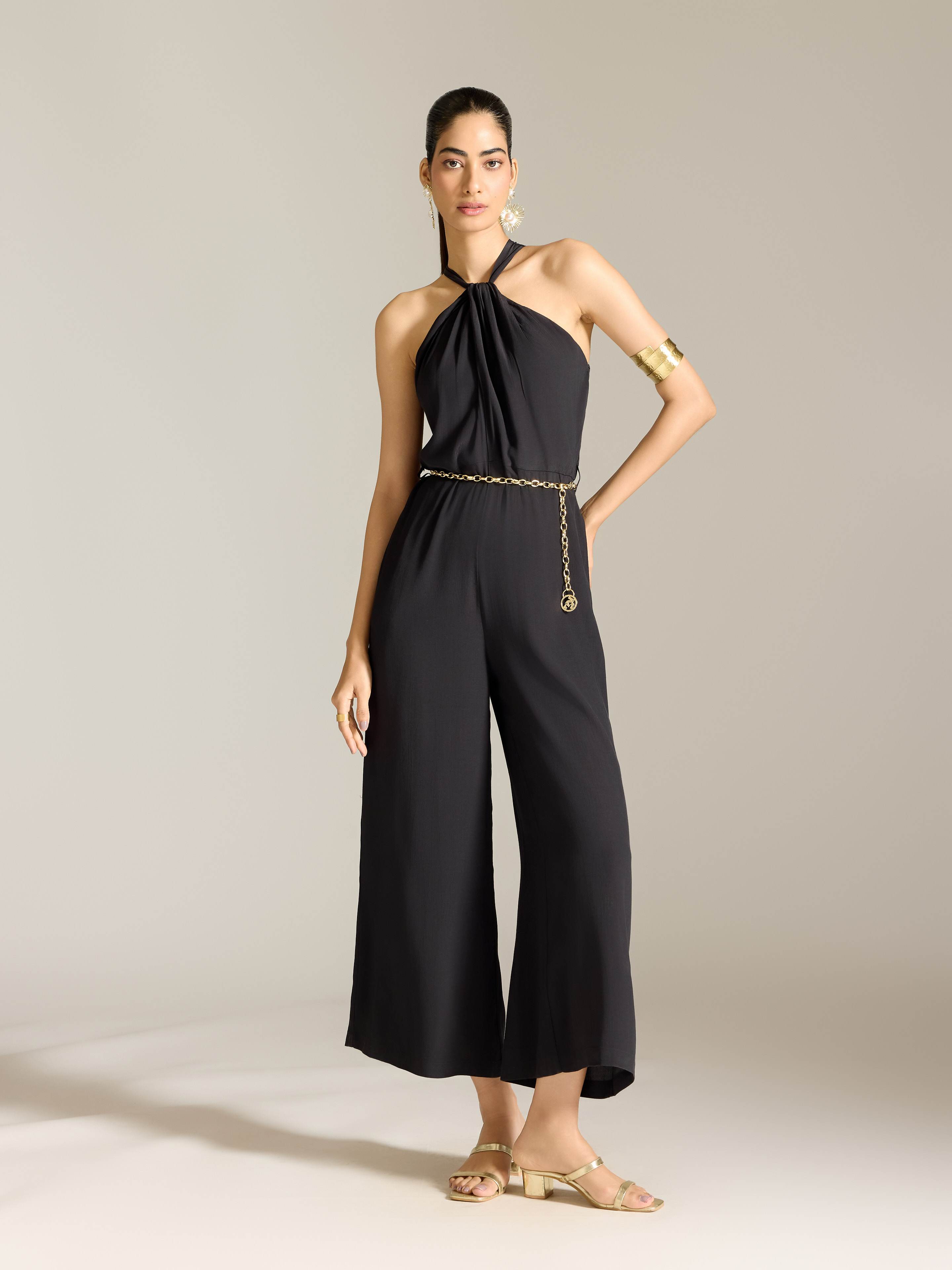 Black Enorma Jump Suit