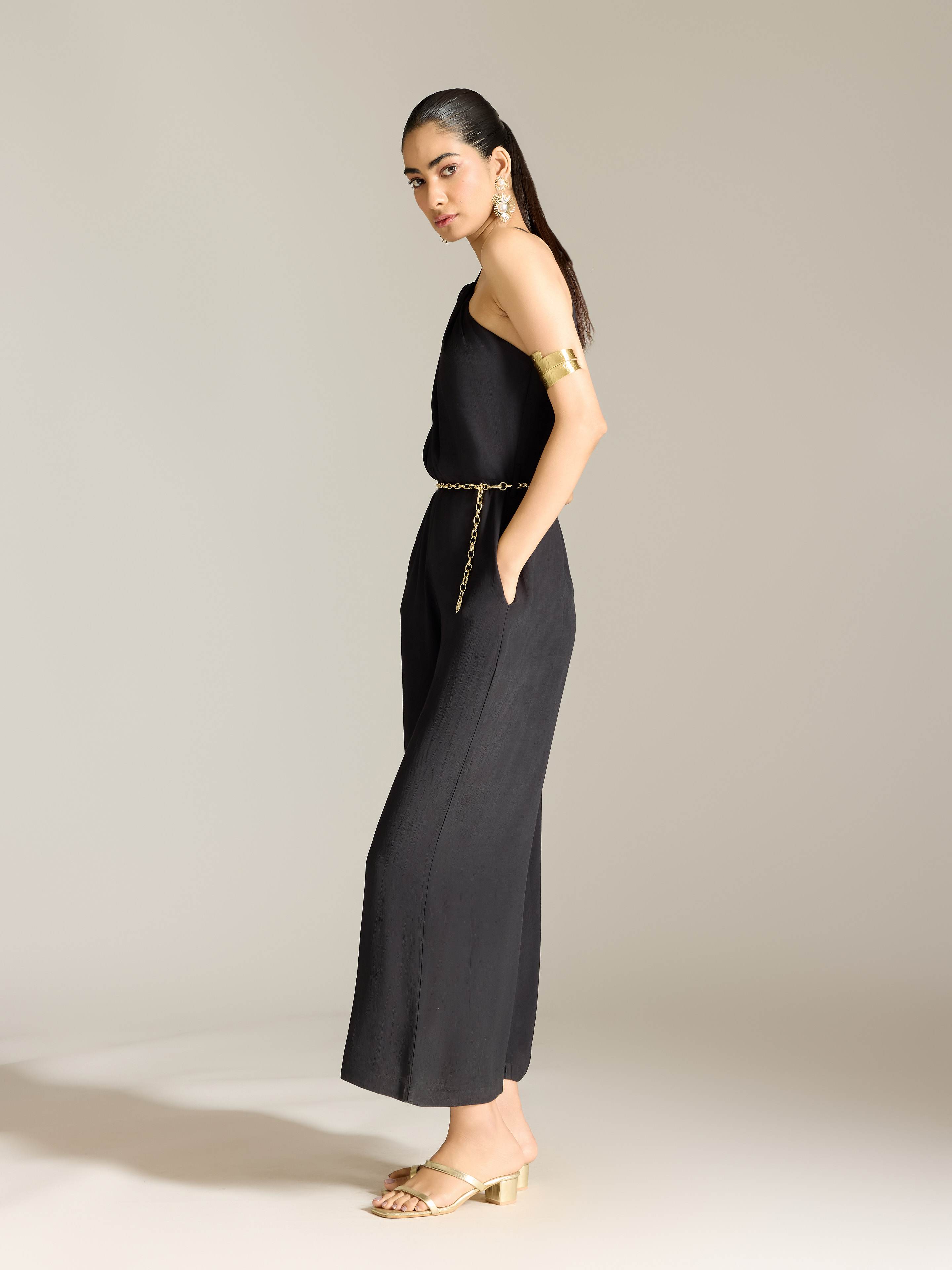 Black Enorma Jump Suit