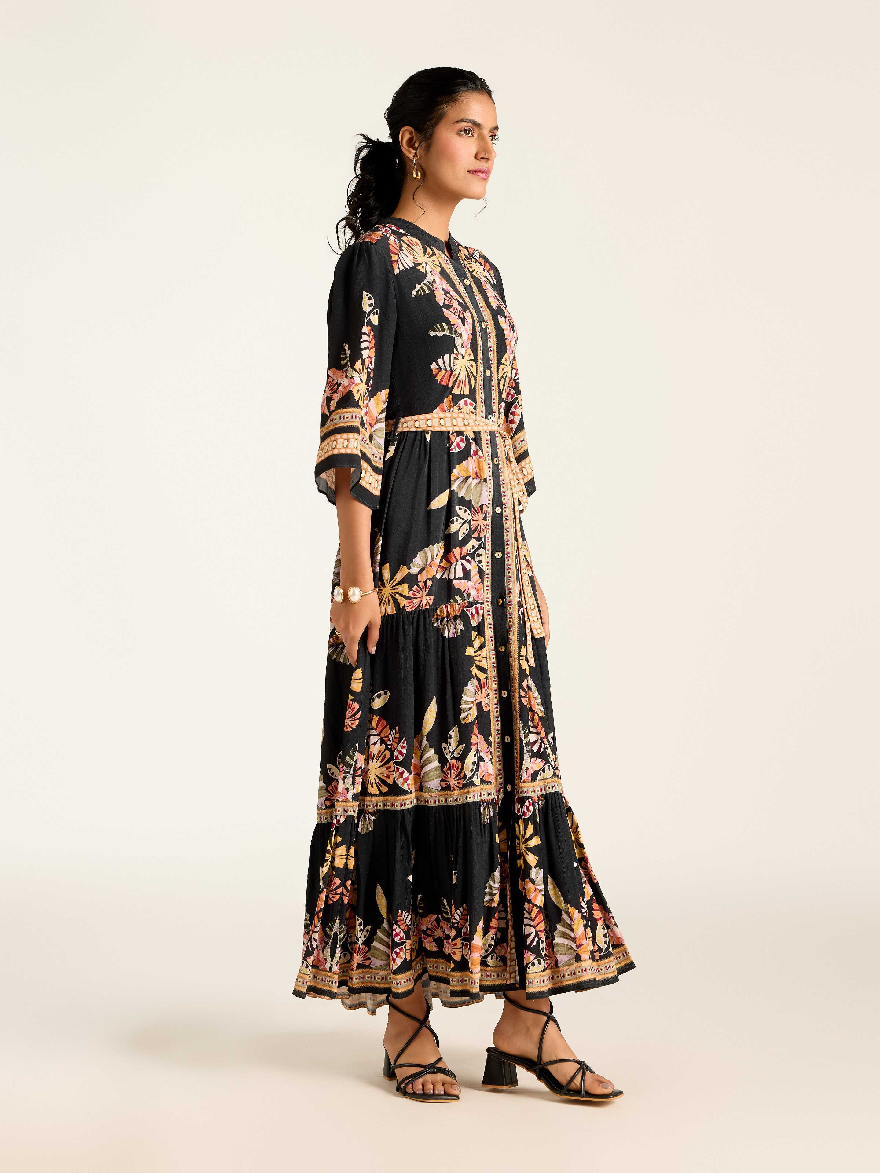 Black Shyla Long Dress