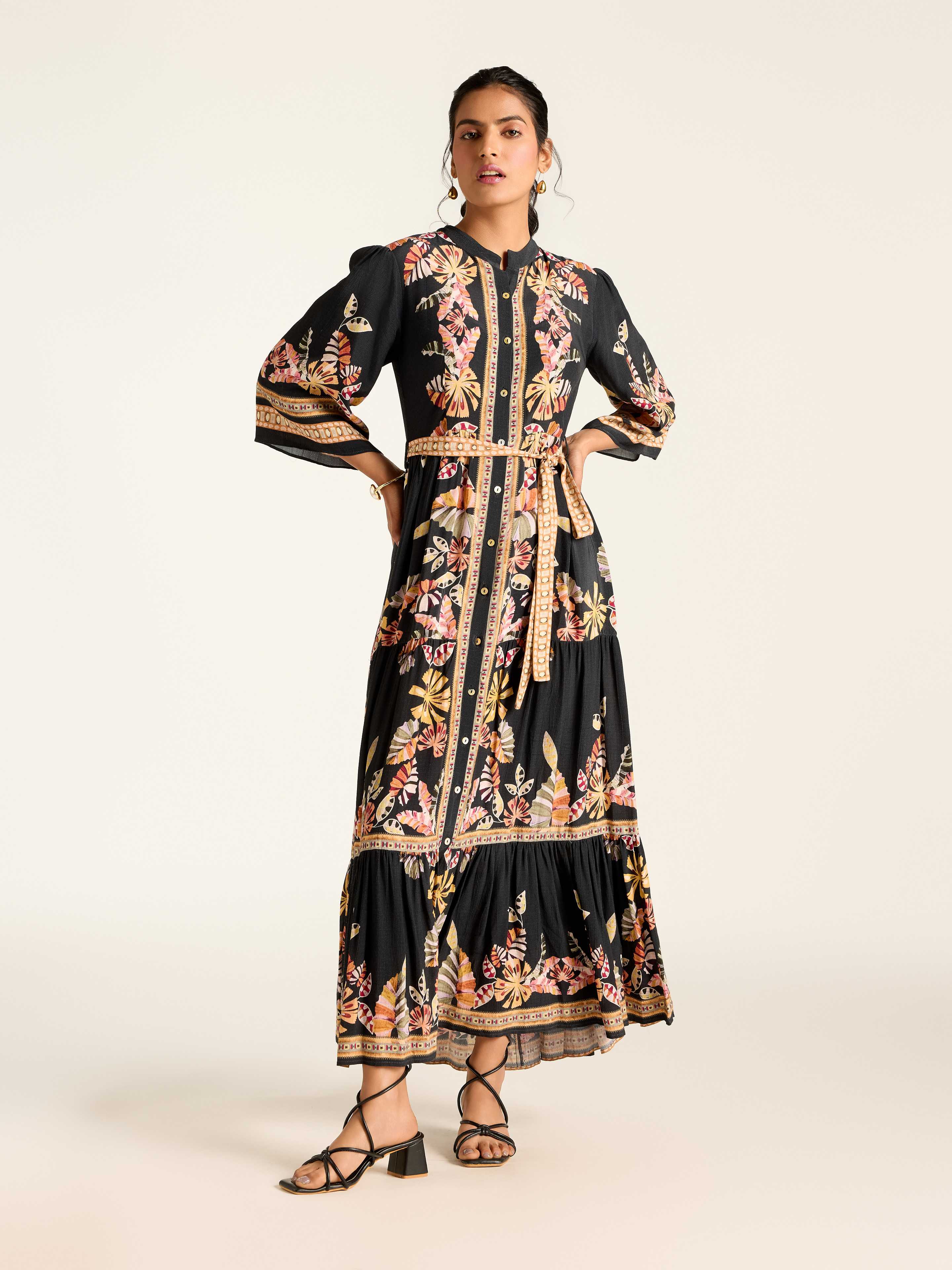 Black Shyla Long Dress