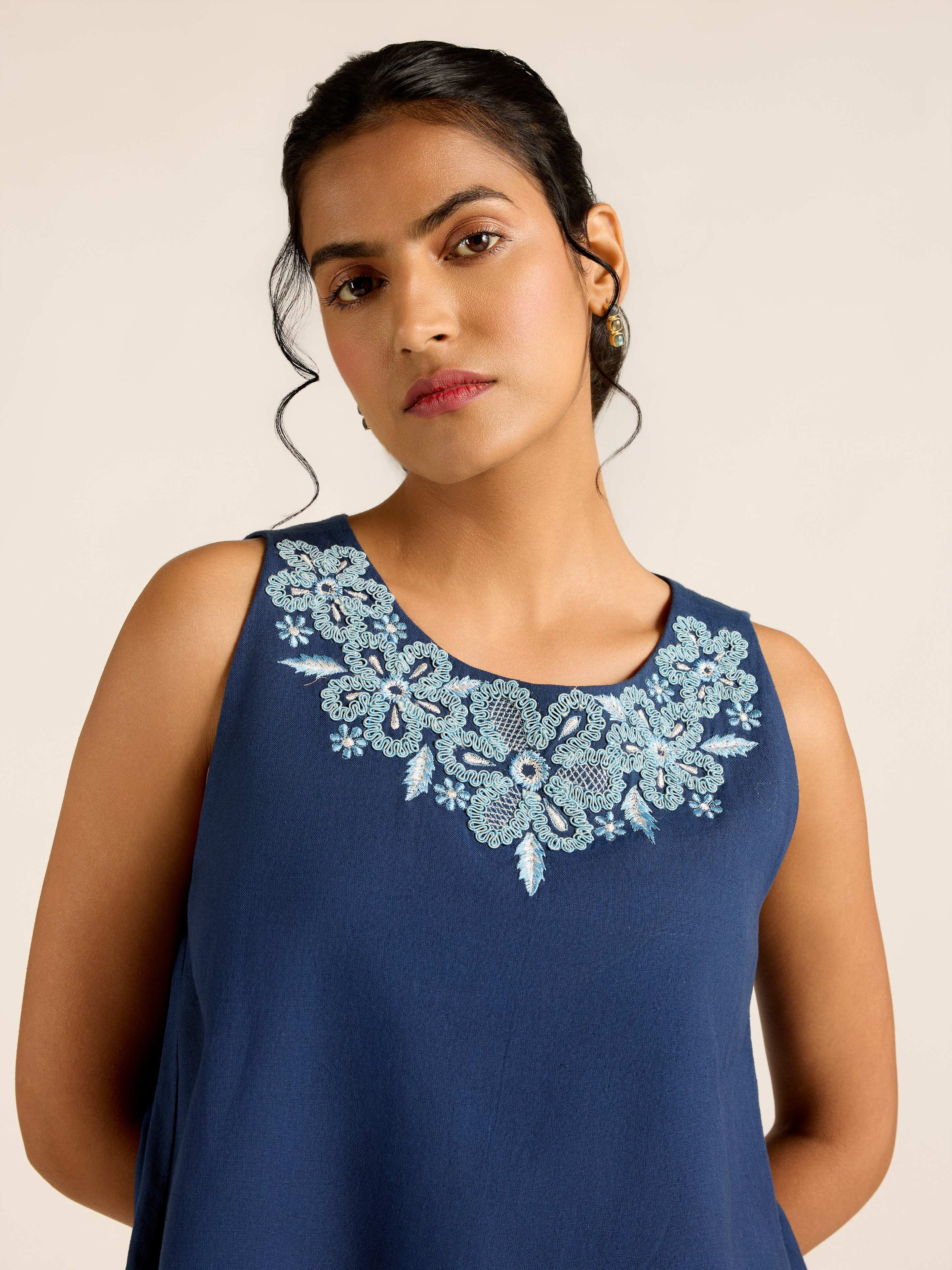 Navy Ilsa Short Top