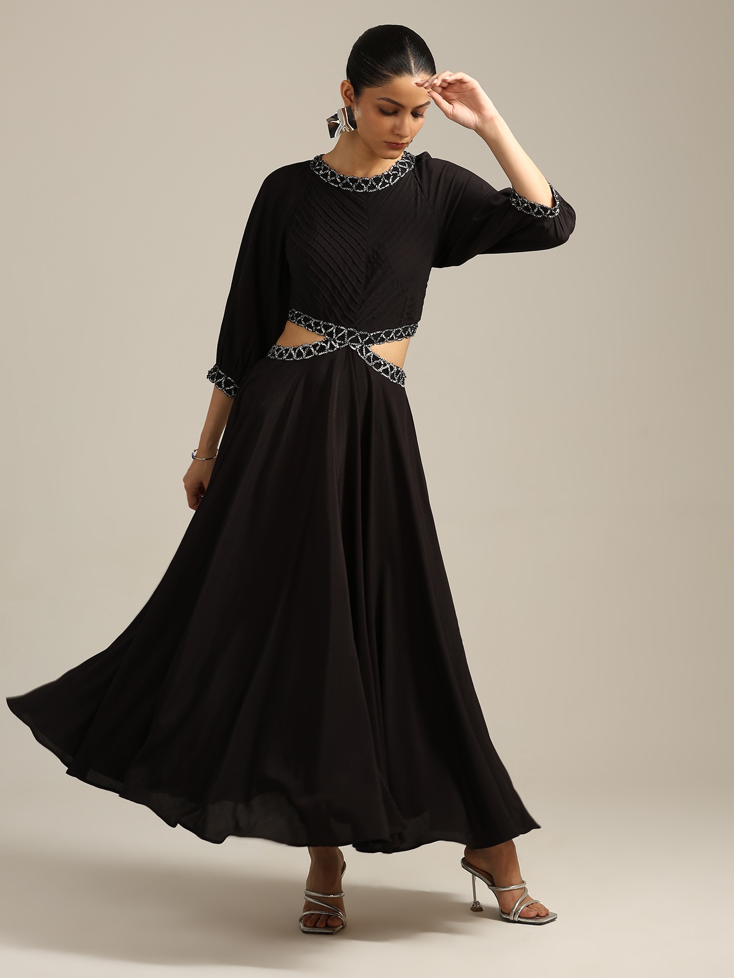 Black Frankie Long Dress