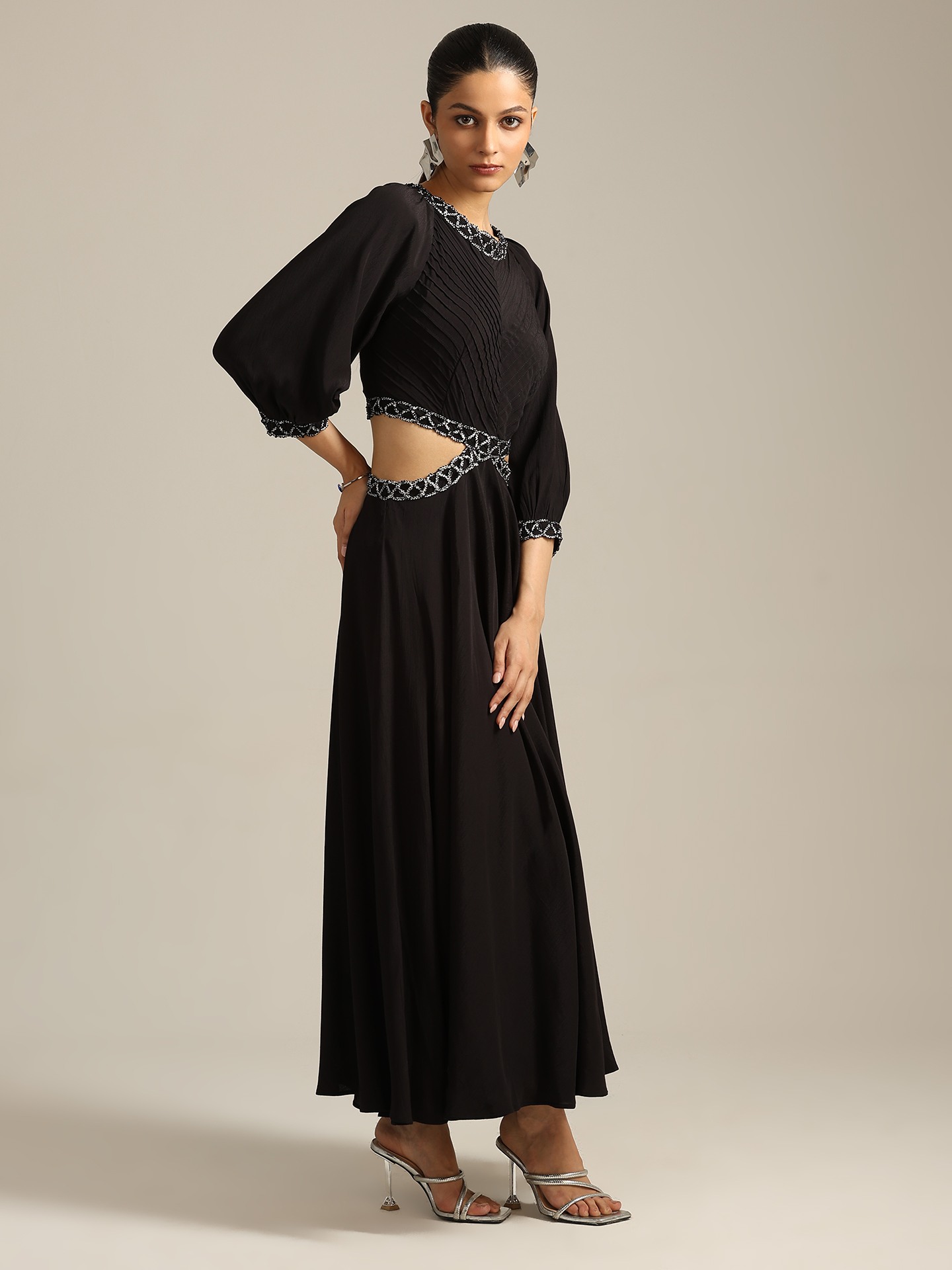 Black Frankie Long Dress