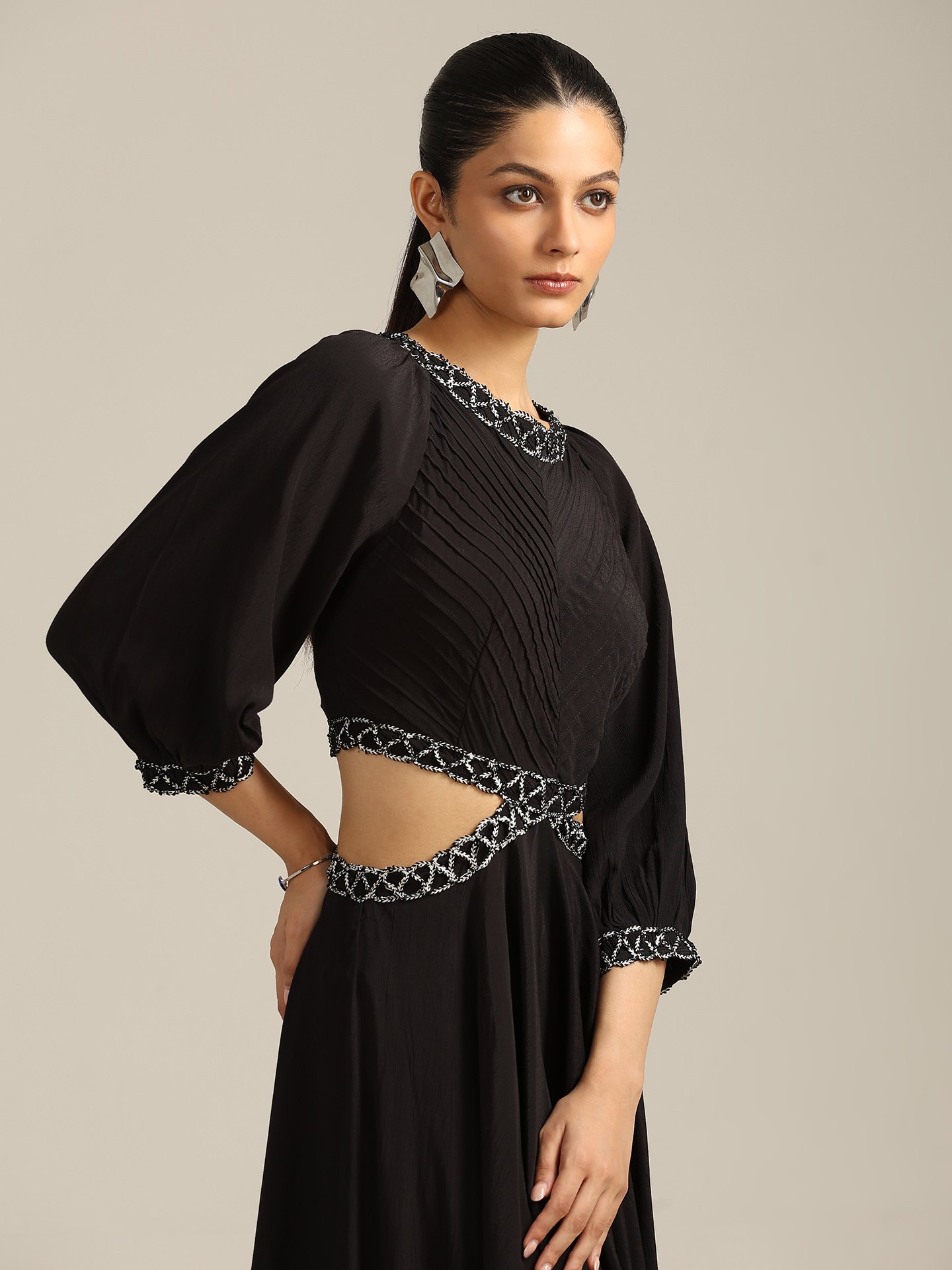 Black Frankie Long Dress