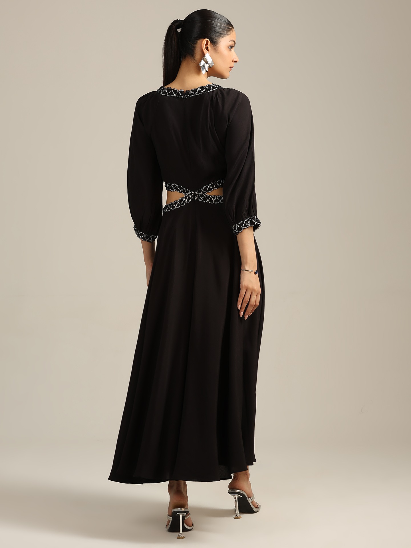 Black Frankie Long Dress
