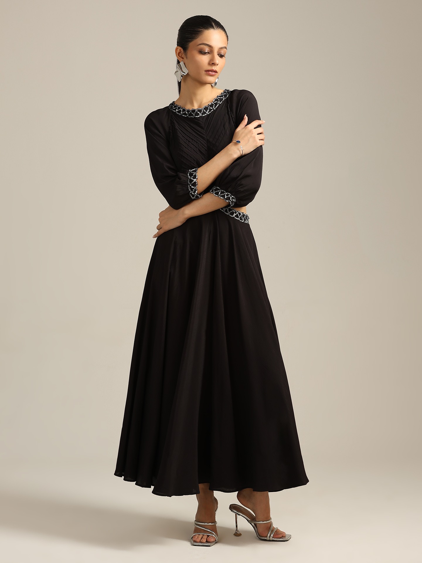 Black Frankie Long Dress