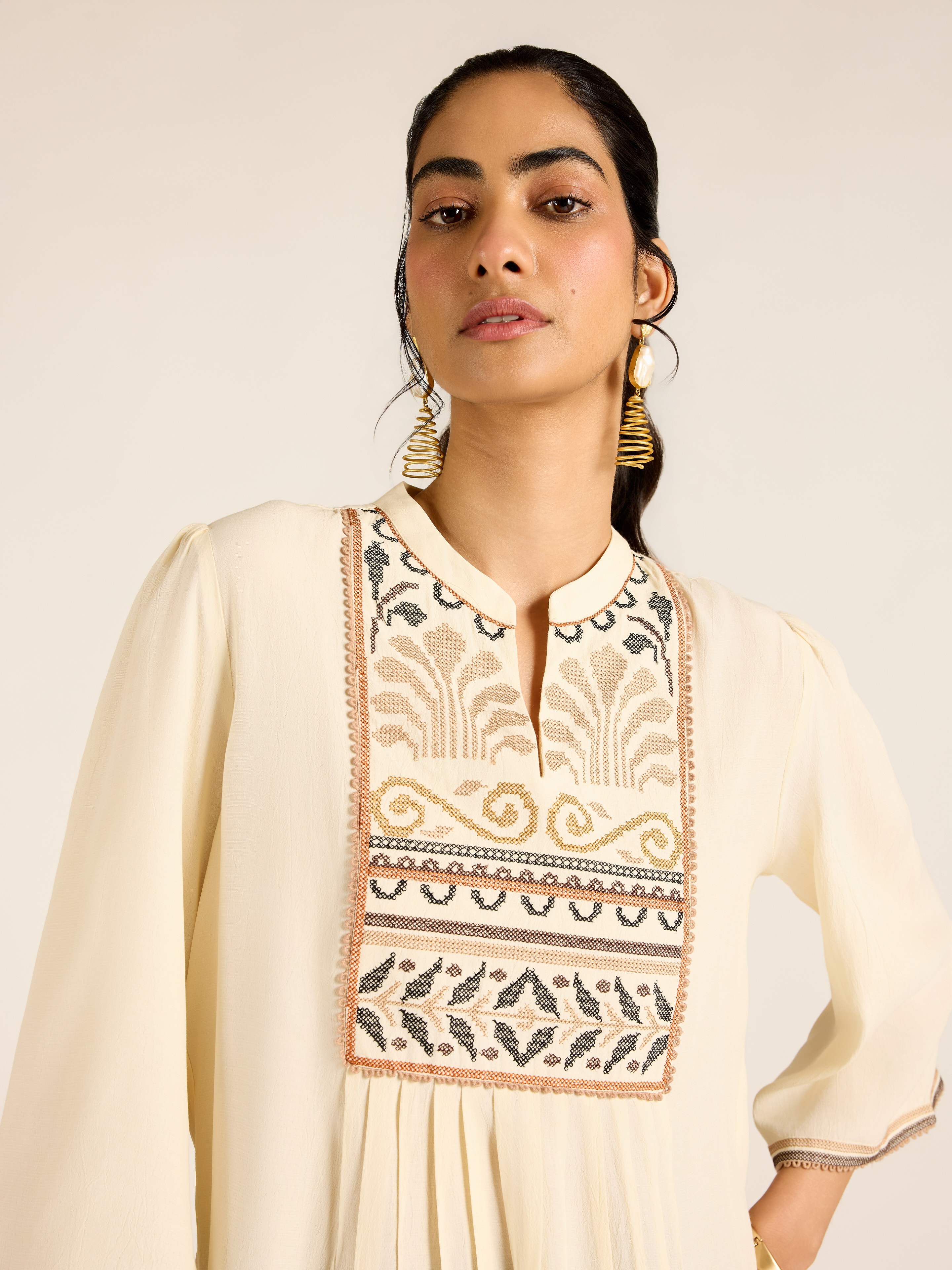 Ecru Marissa Short Top