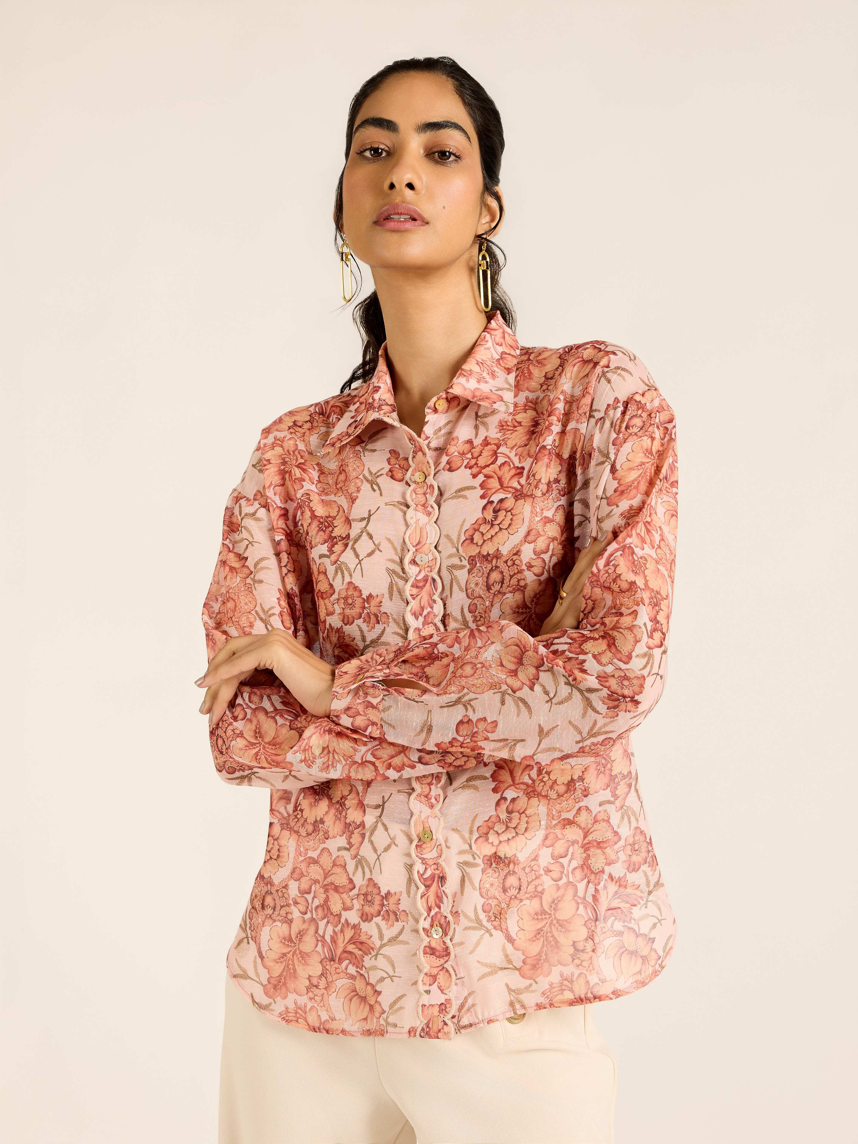 Peach Avedian Shirt