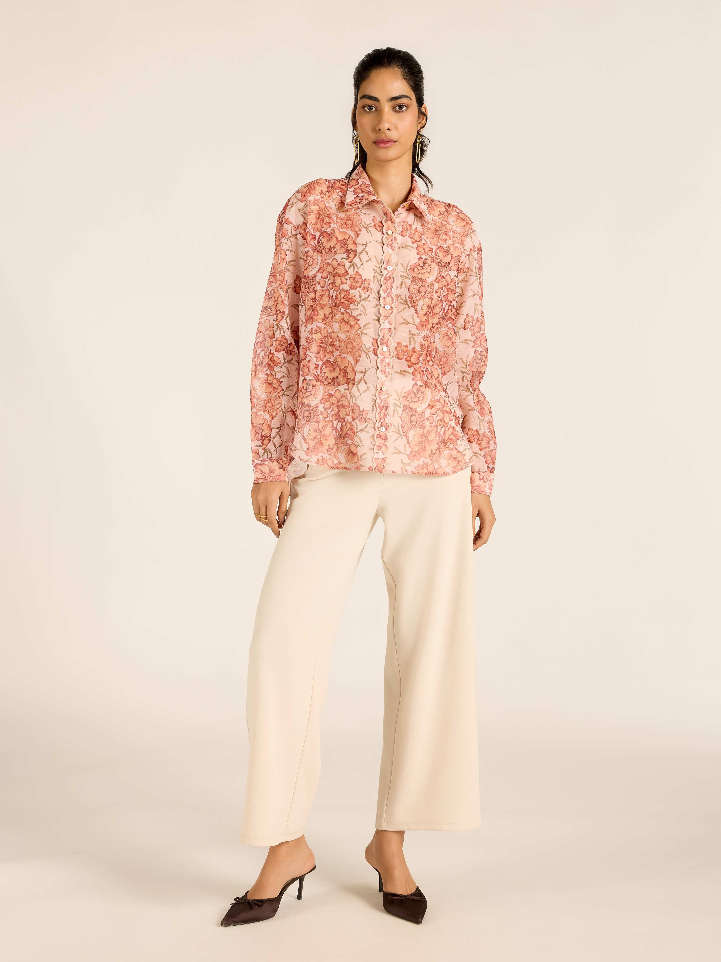 Peach Avedian Shirt
