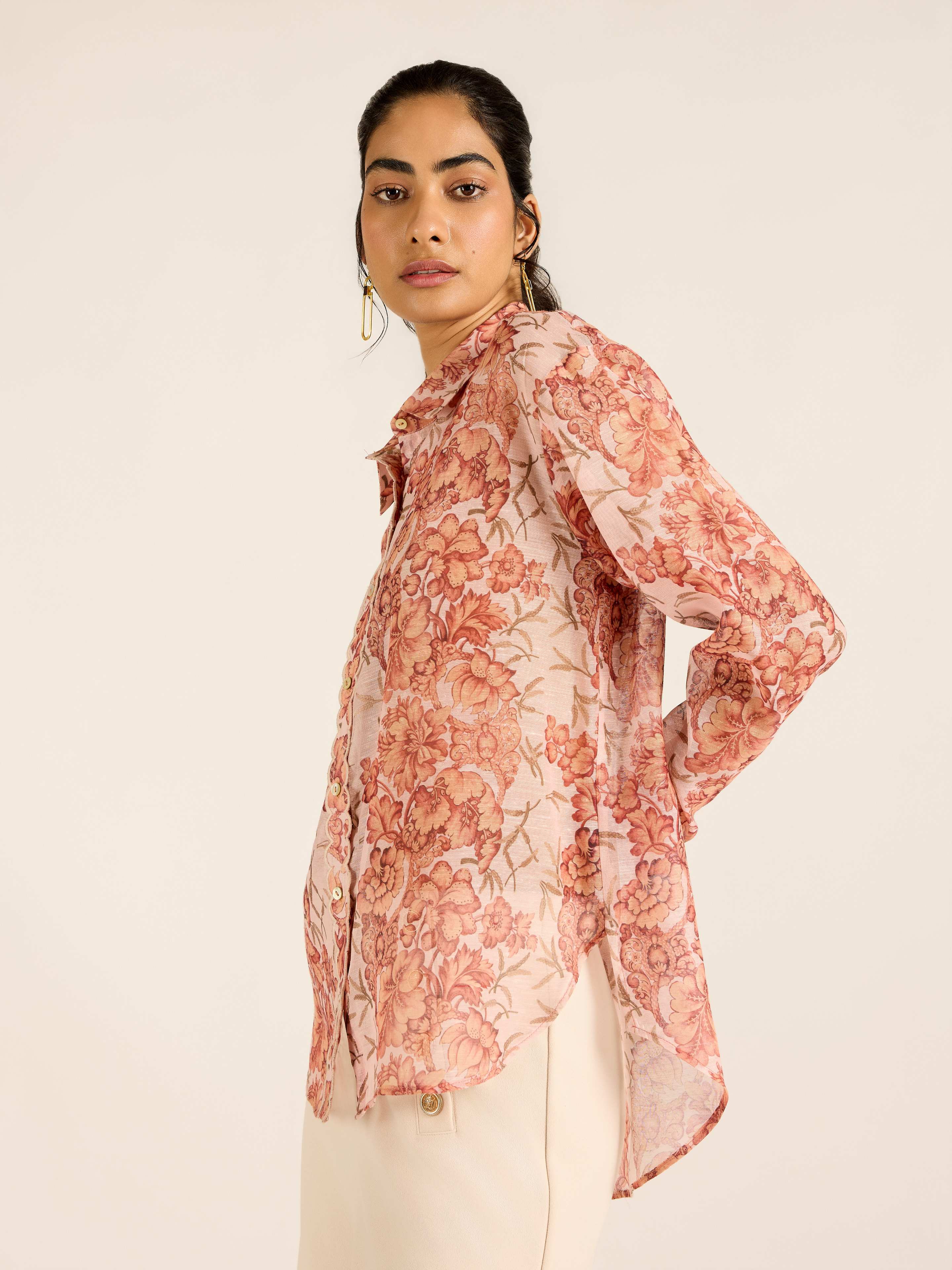 Peach Avedian Shirt