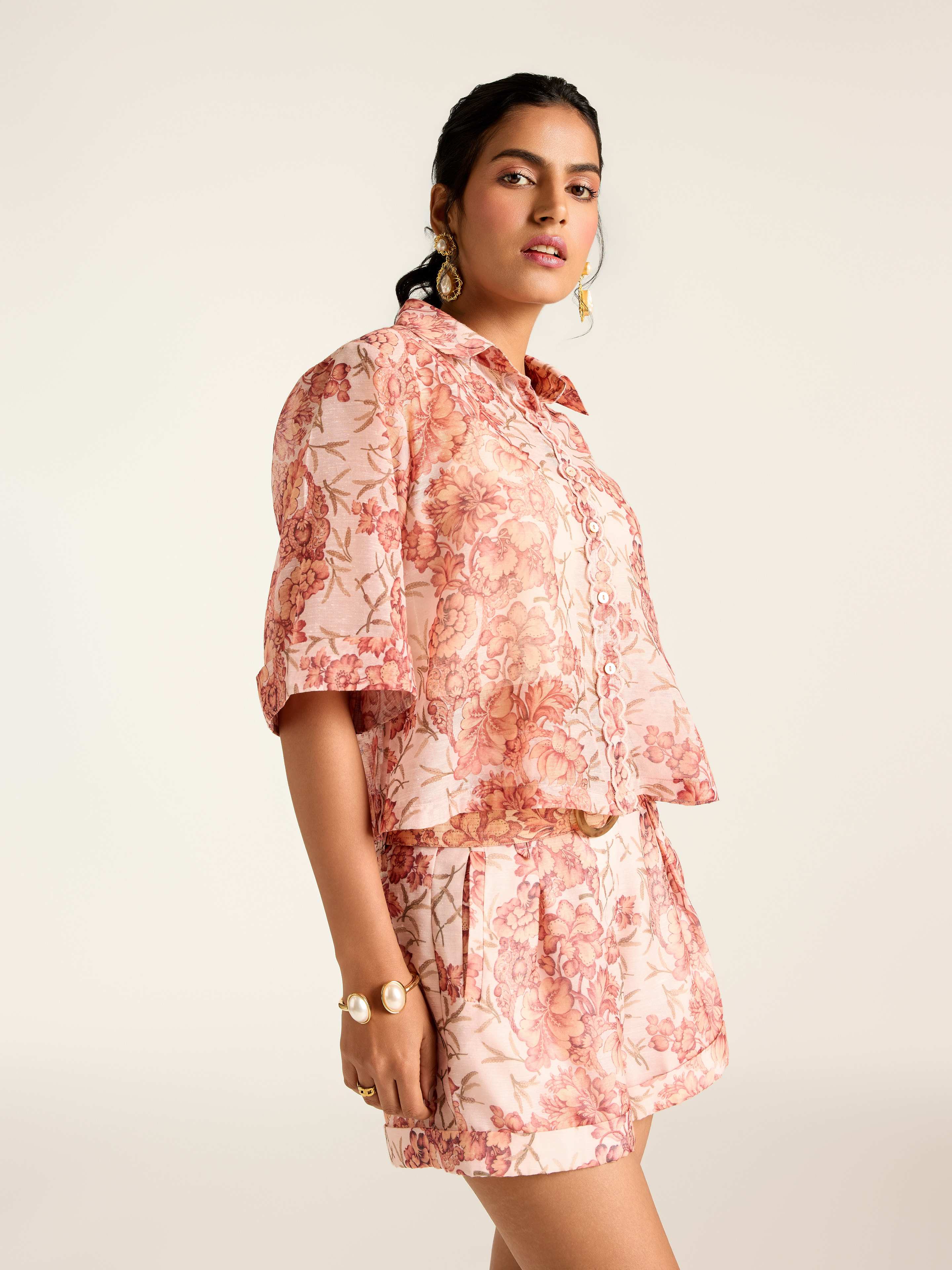 Peach Avedian Cord Set