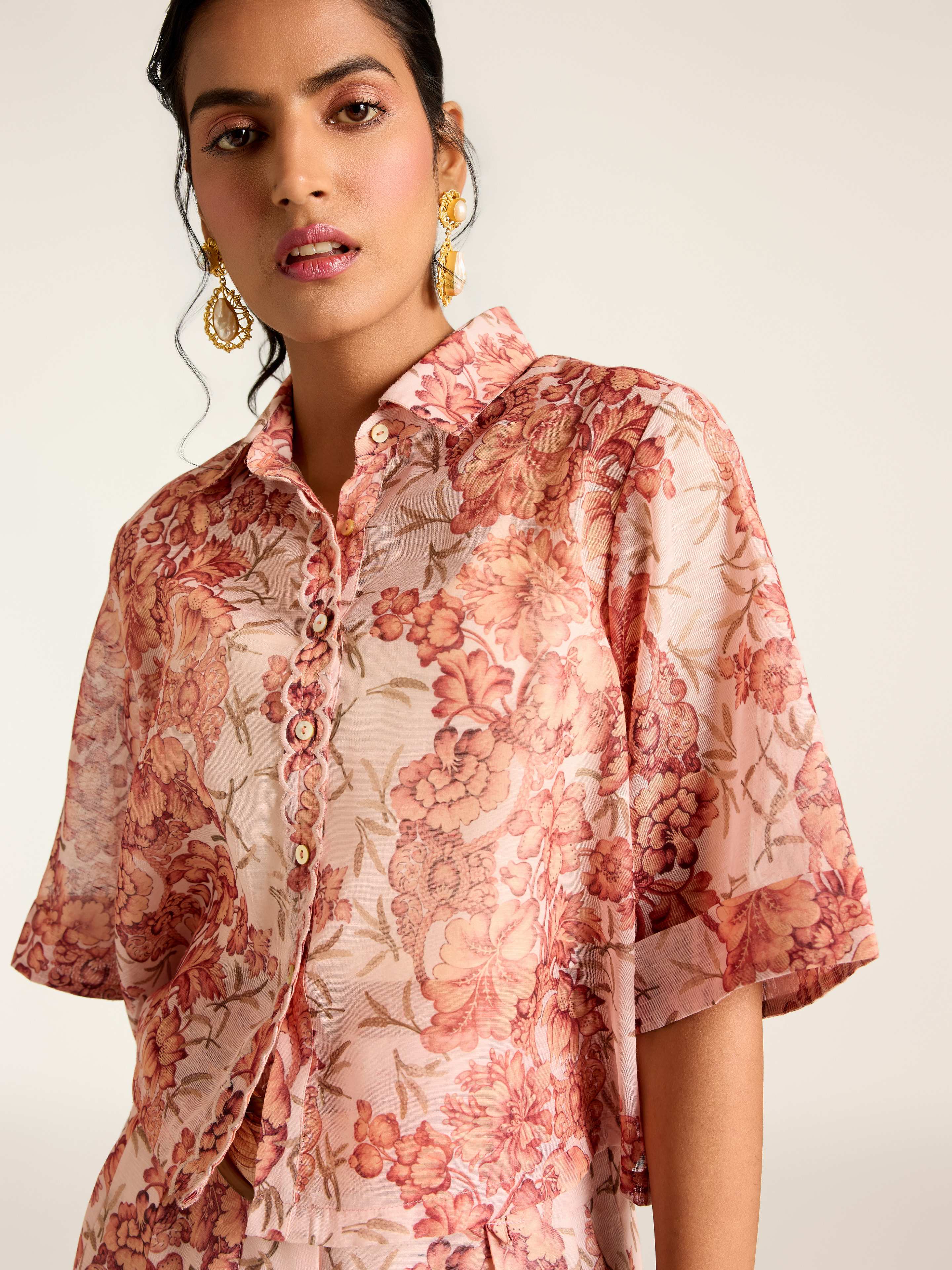 Peach Avedian Cord Set