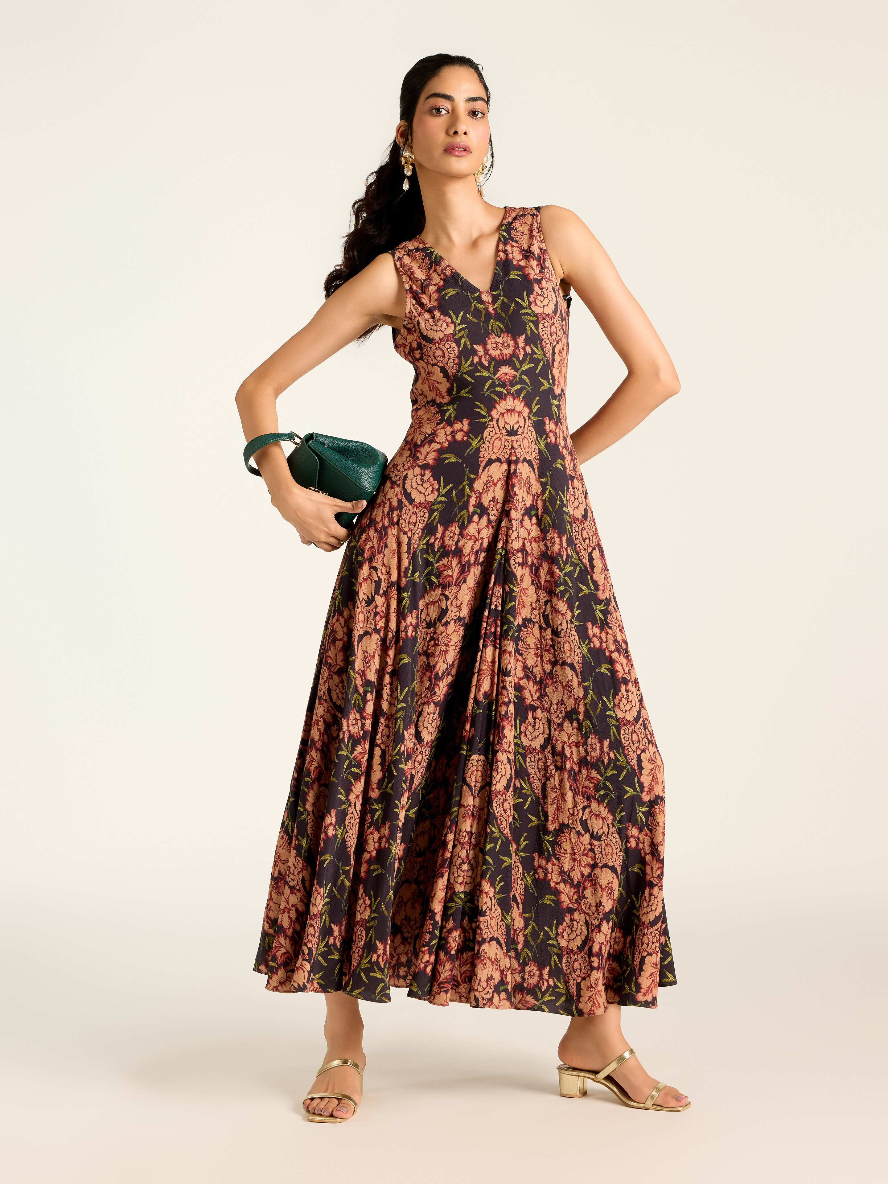 Black Avedian Long Dress