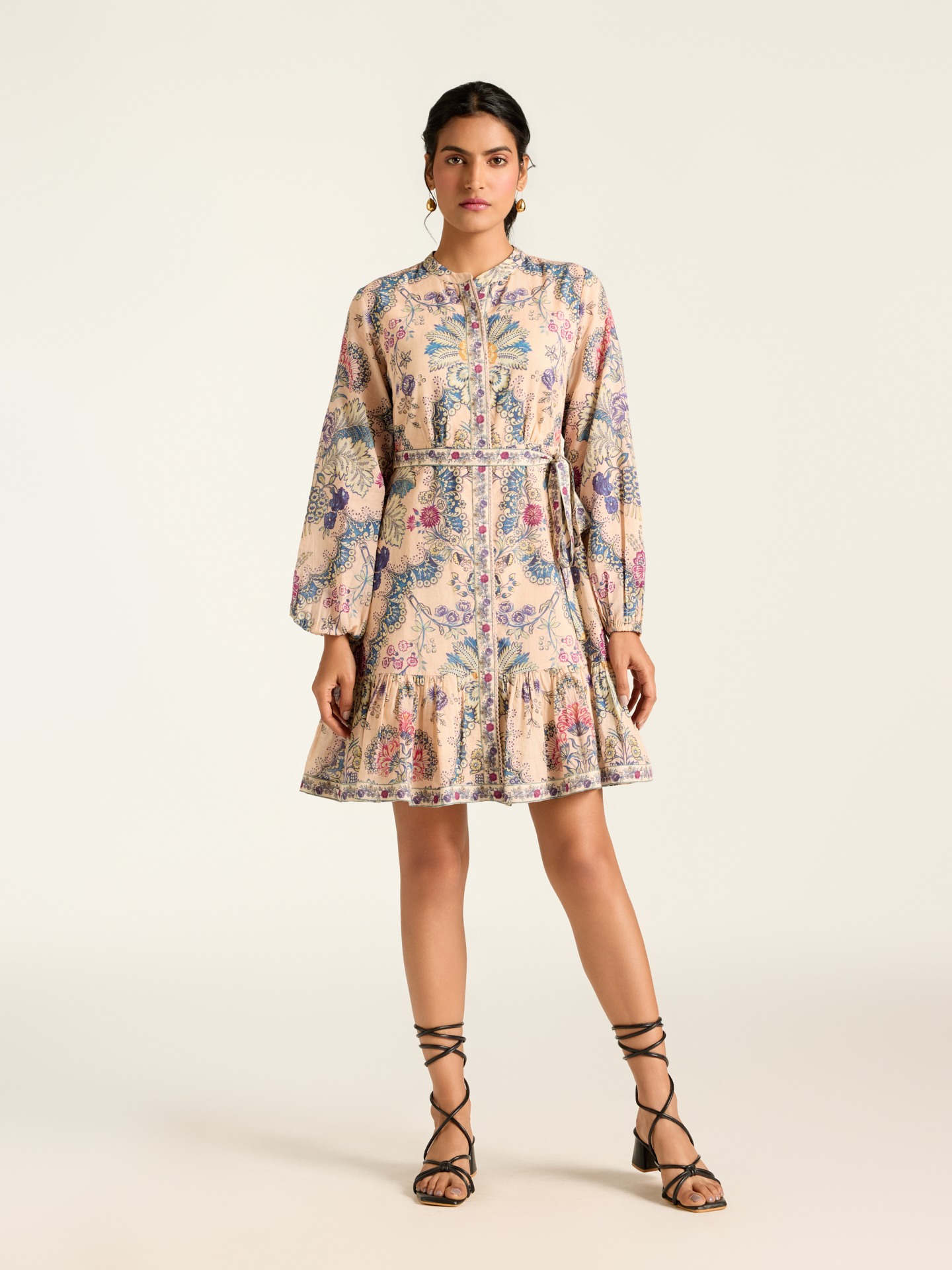 Peach Lilibeth Short Dress