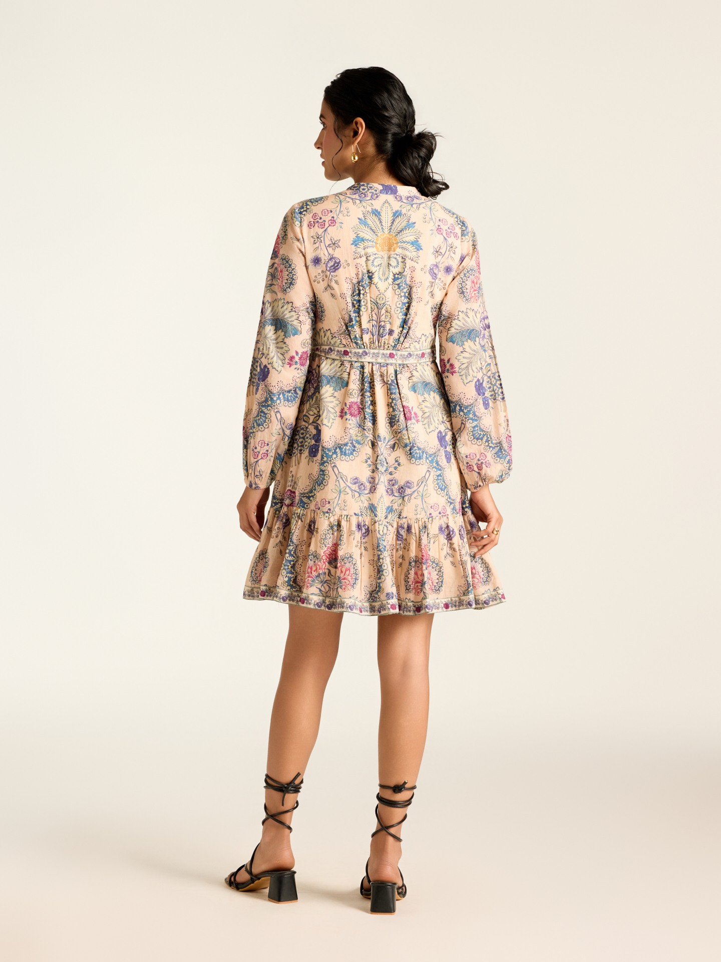 Peach Lilibeth Short Dress