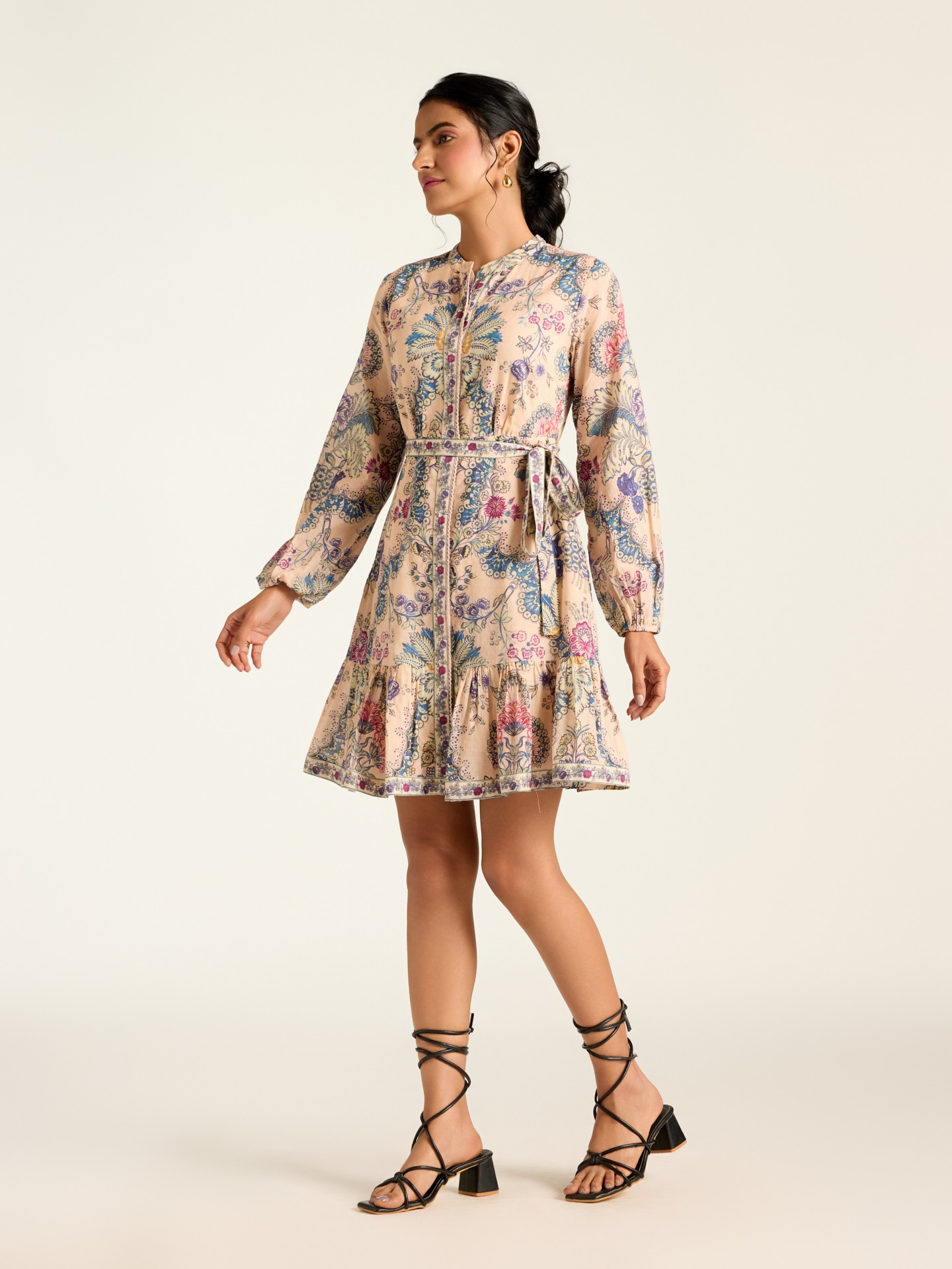 Peach Lilibeth Short Dress