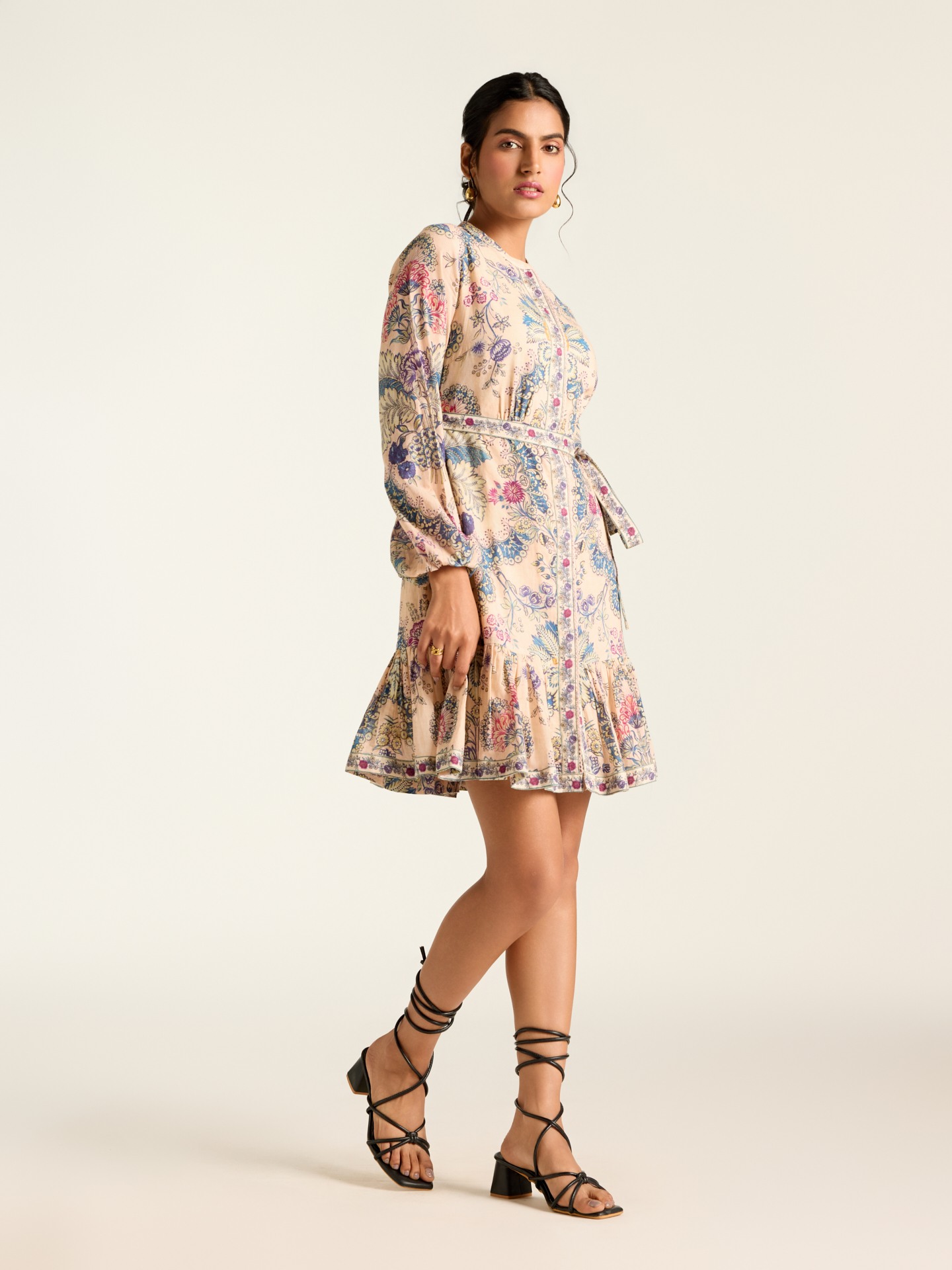 Peach Lilibeth Short Dress