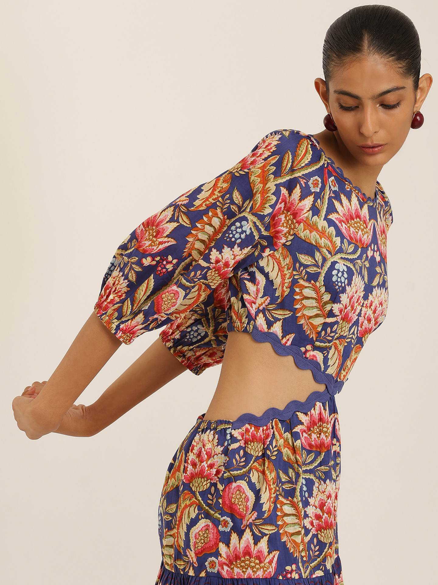 Blue Inca Short Dress