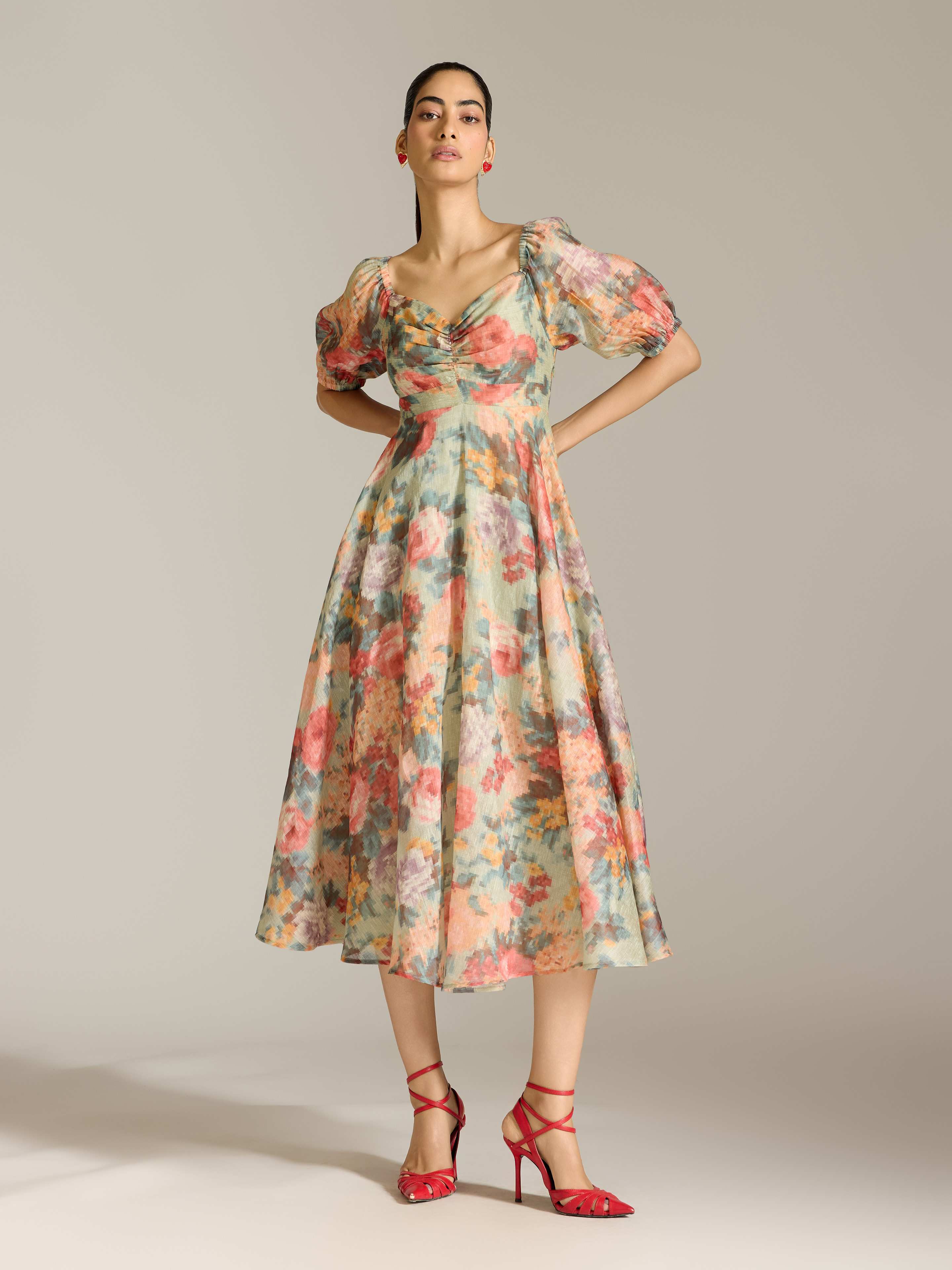 Mint Rosie-Pixie Long Dress