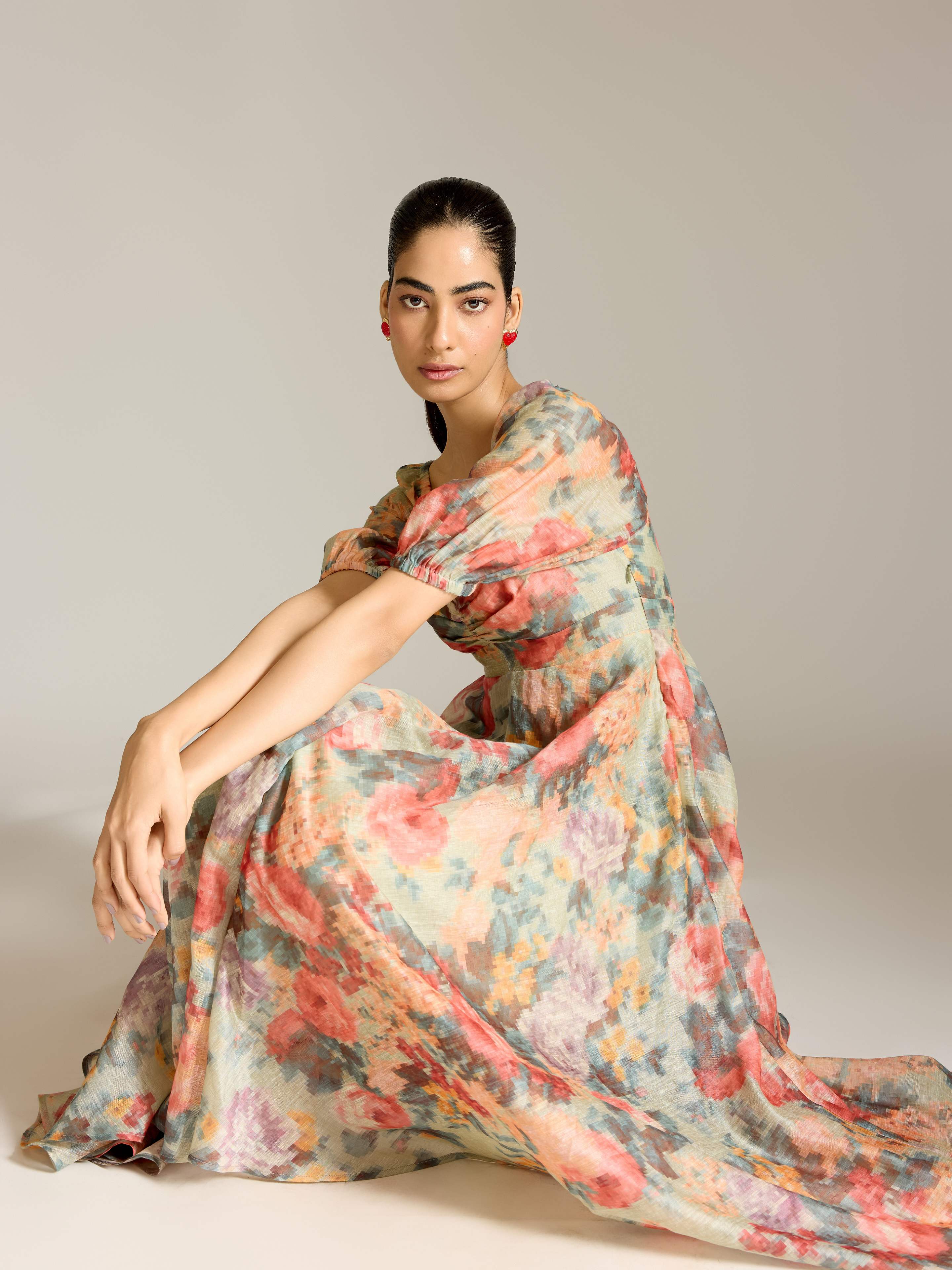 Mint Rosie-Pixie Long Dress