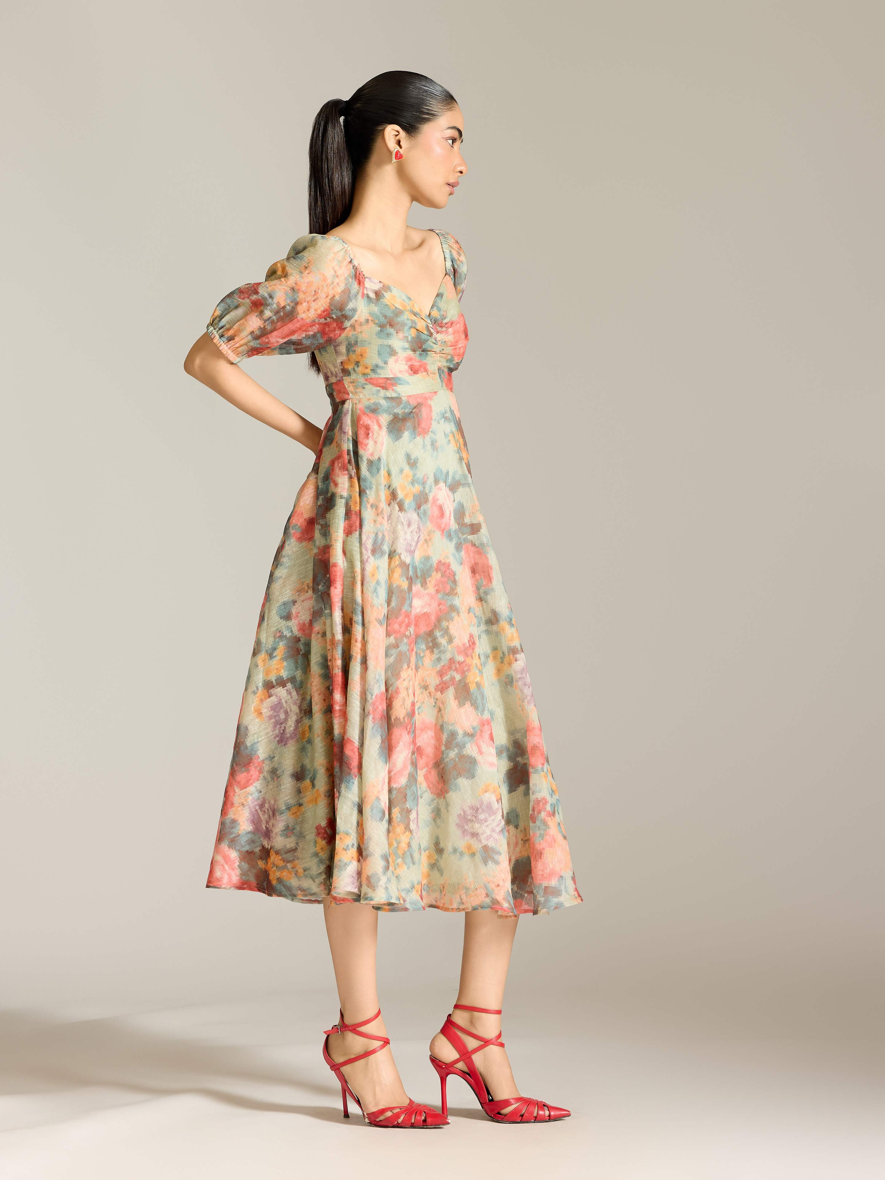 Mint Rosie-Pixie Long Dress