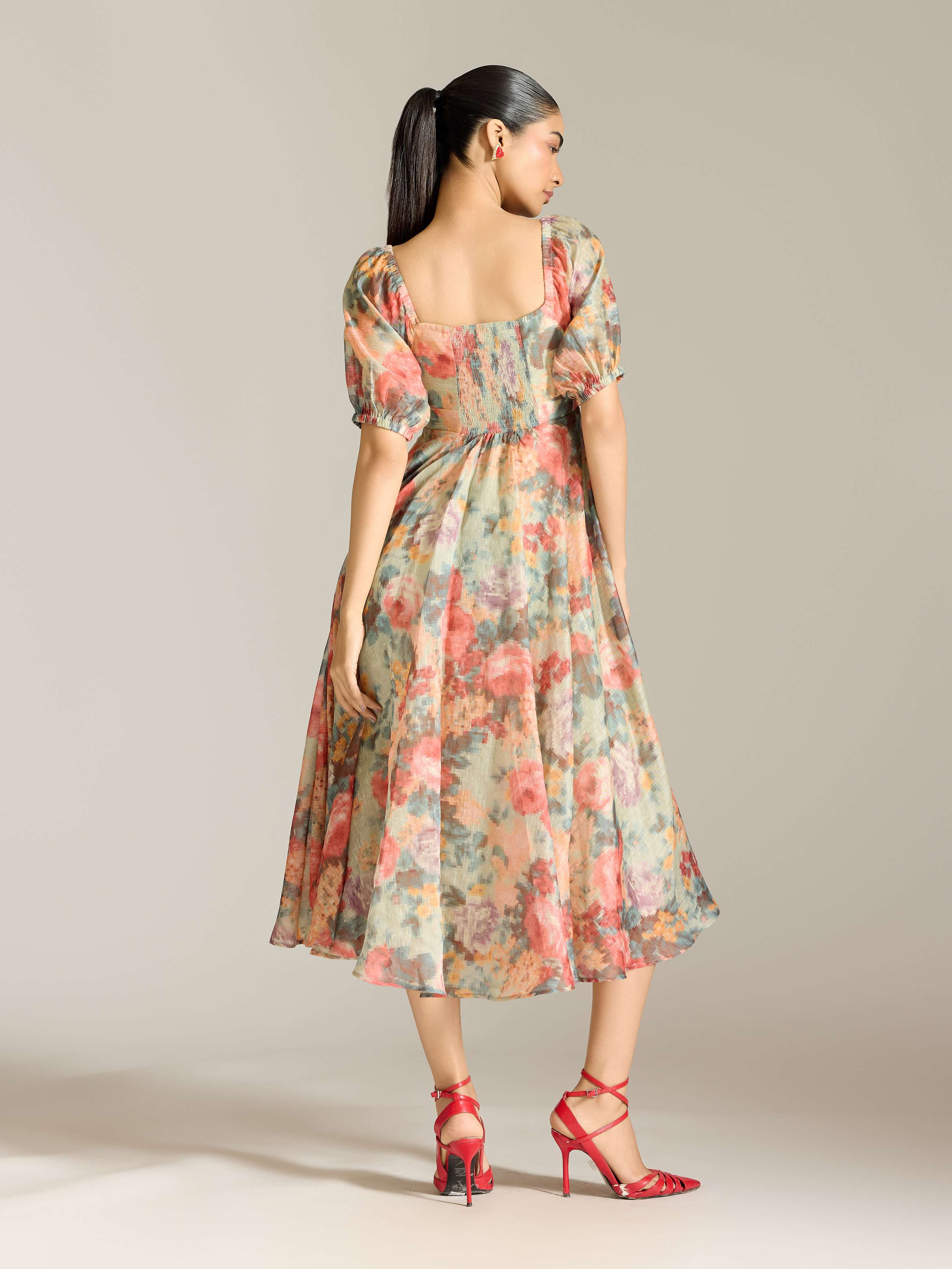 Mint Rosie-Pixie Long Dress