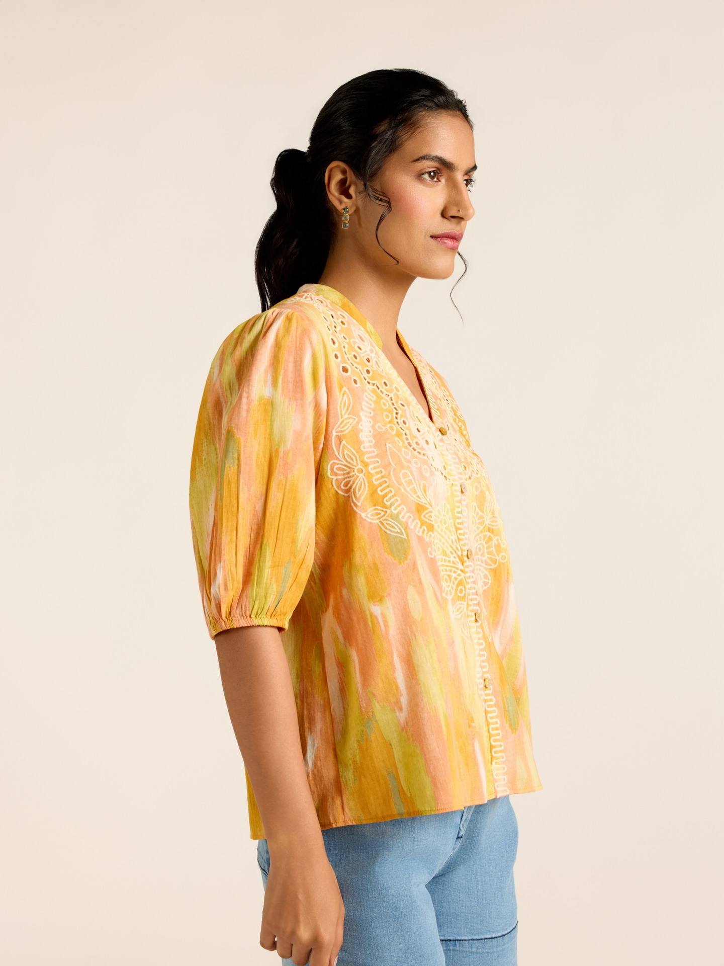 Yellow Tropez Shirt
