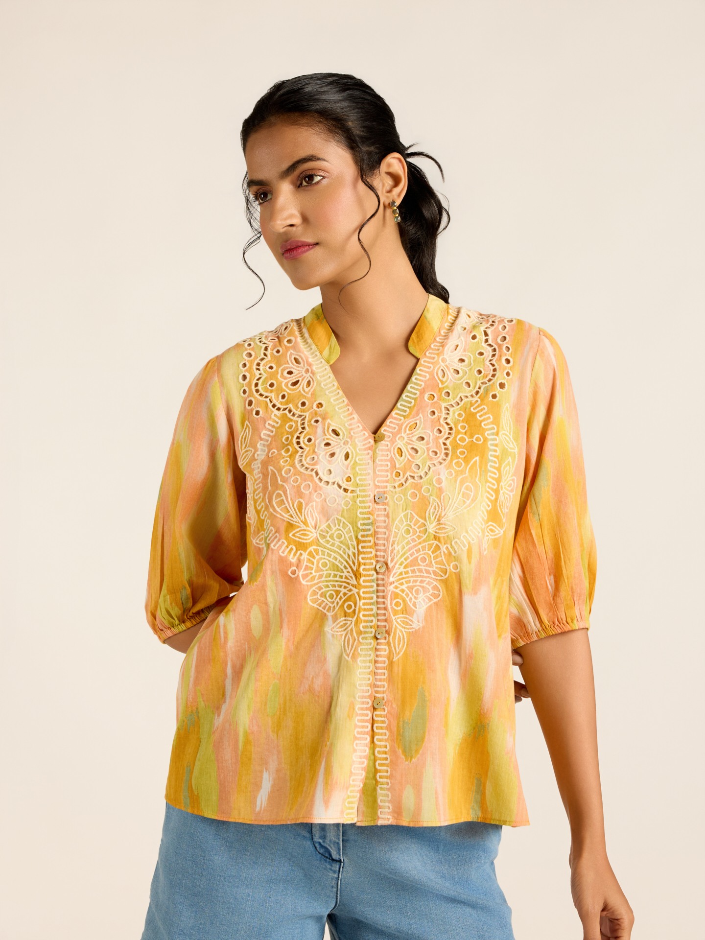 Yellow Tropez Shirt