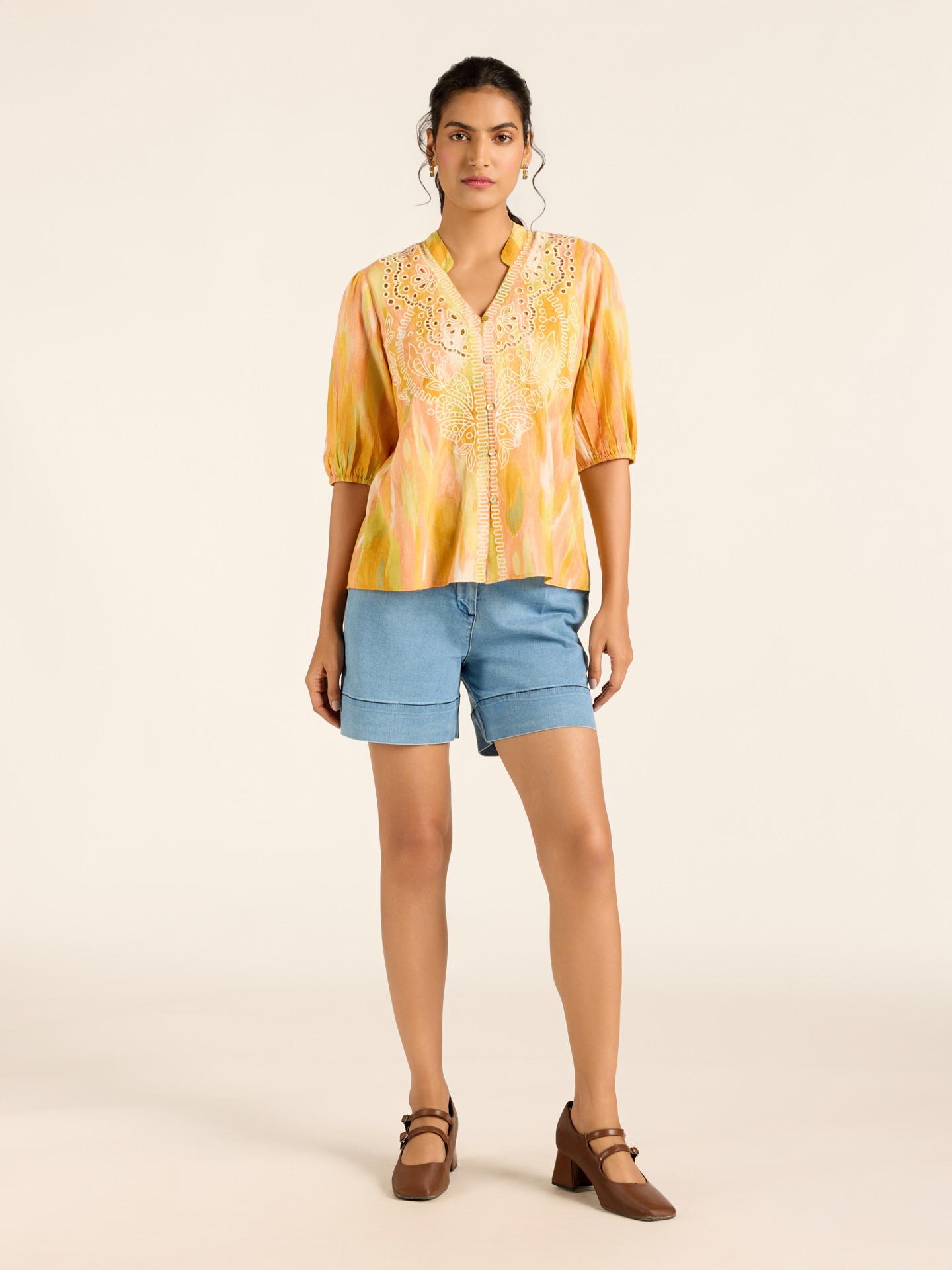 Yellow Tropez Shirt