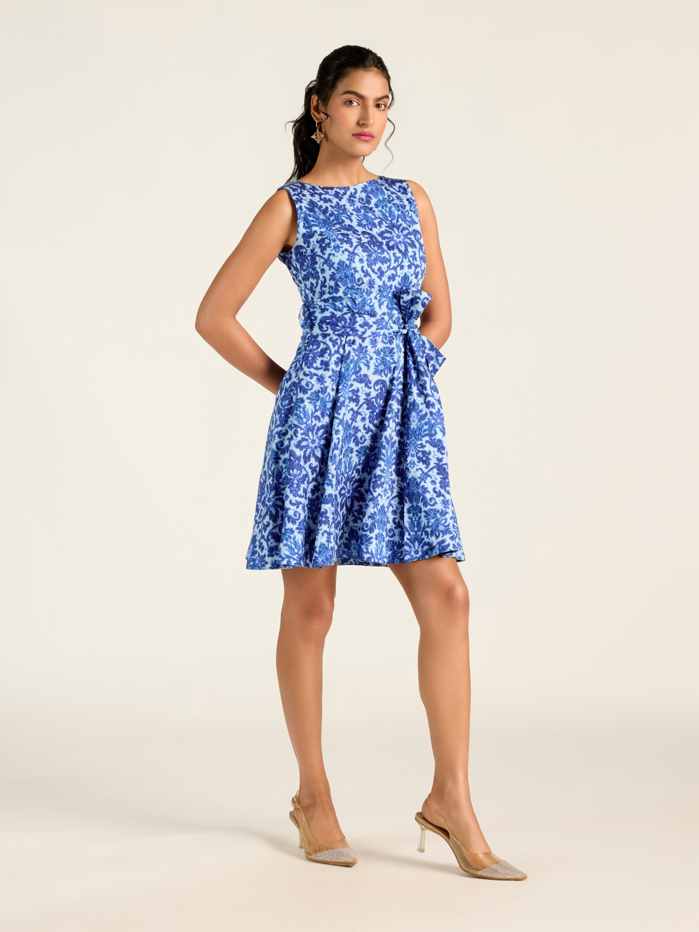Blue Raquel Short Dress