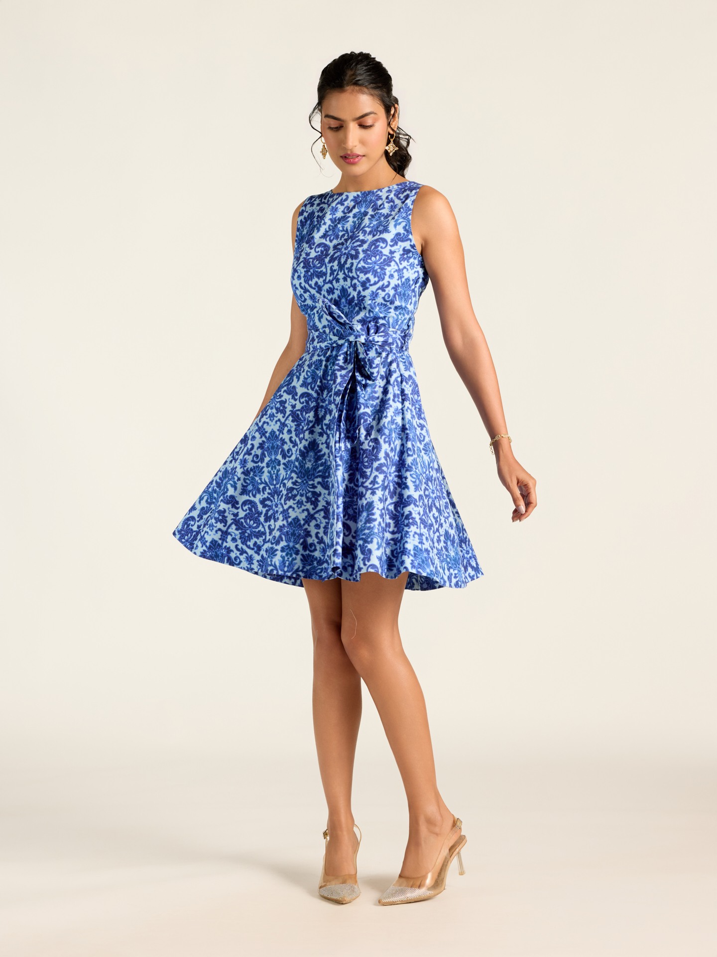 Blue Raquel Short Dress