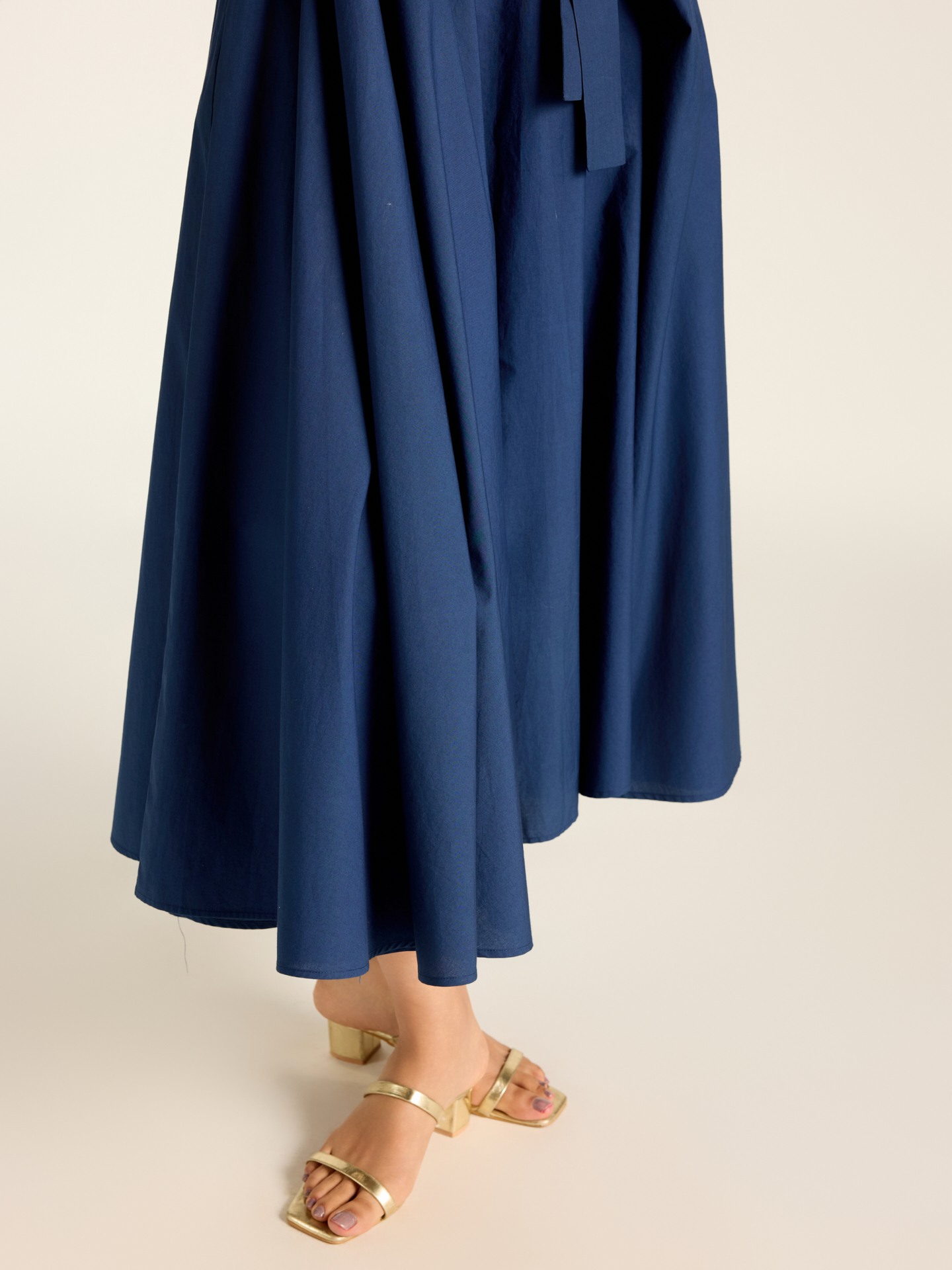 Blue Raquel Long Dress
