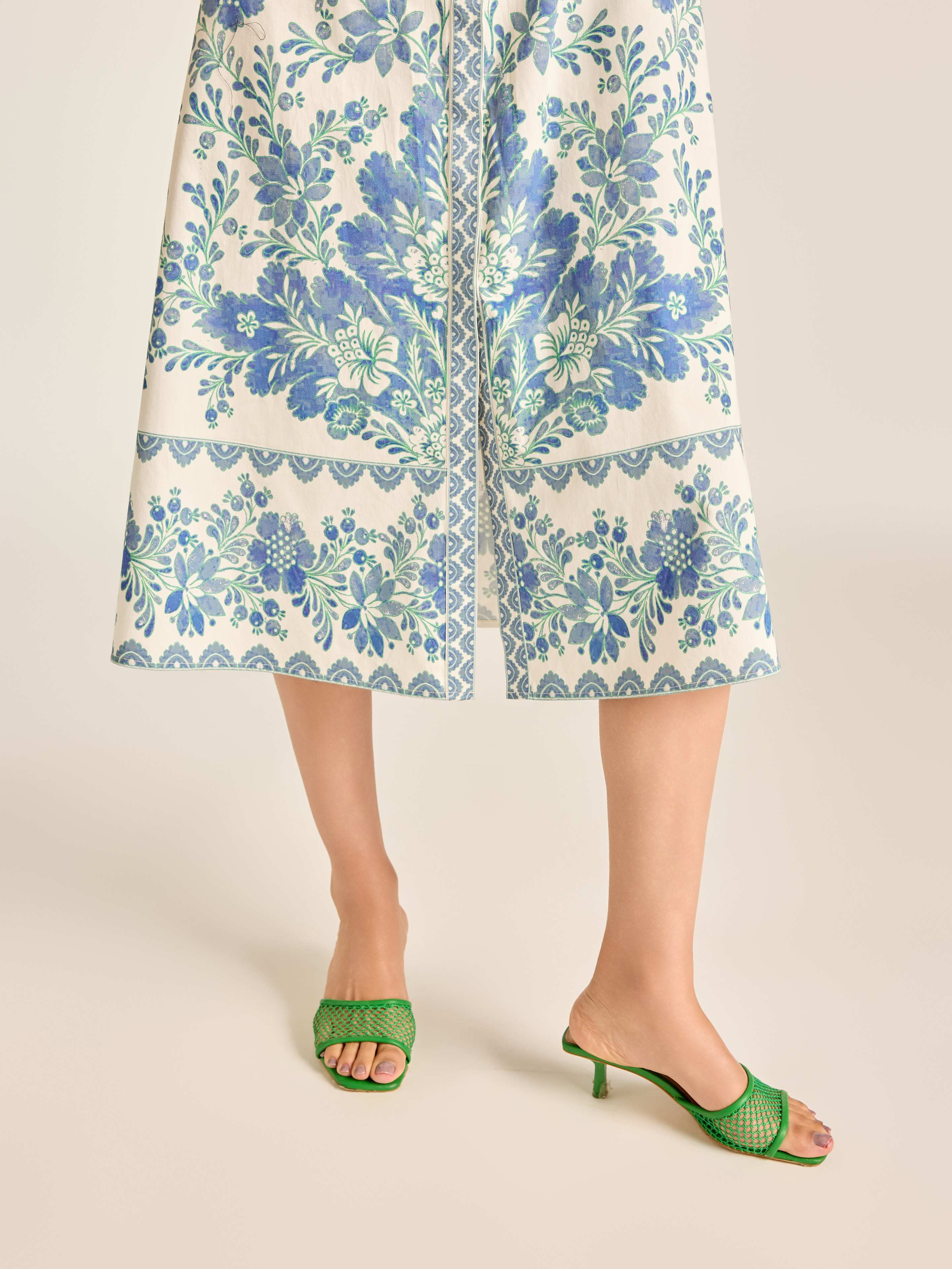 White Armelle Long Dress