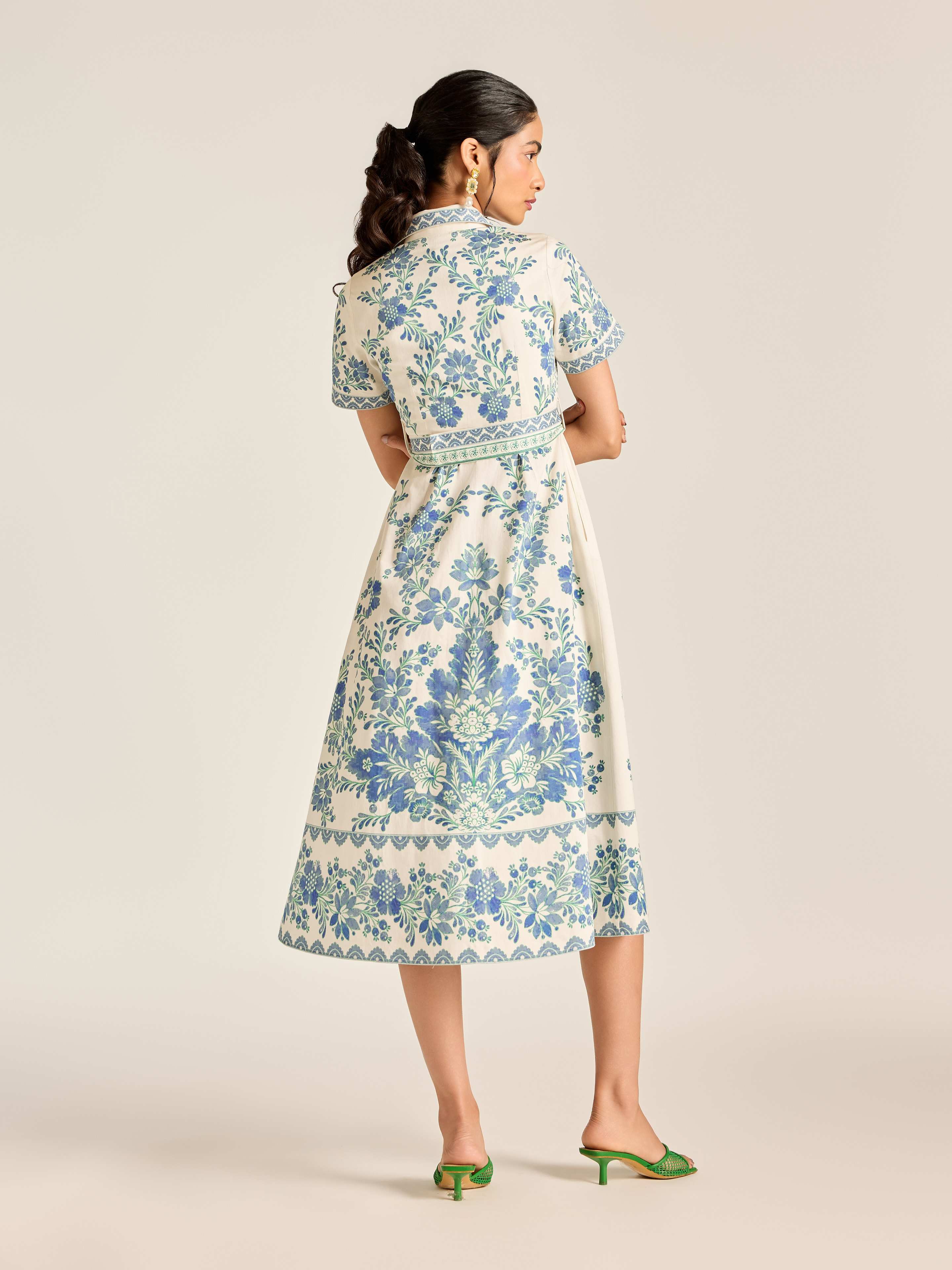 White Armelle Long Dress