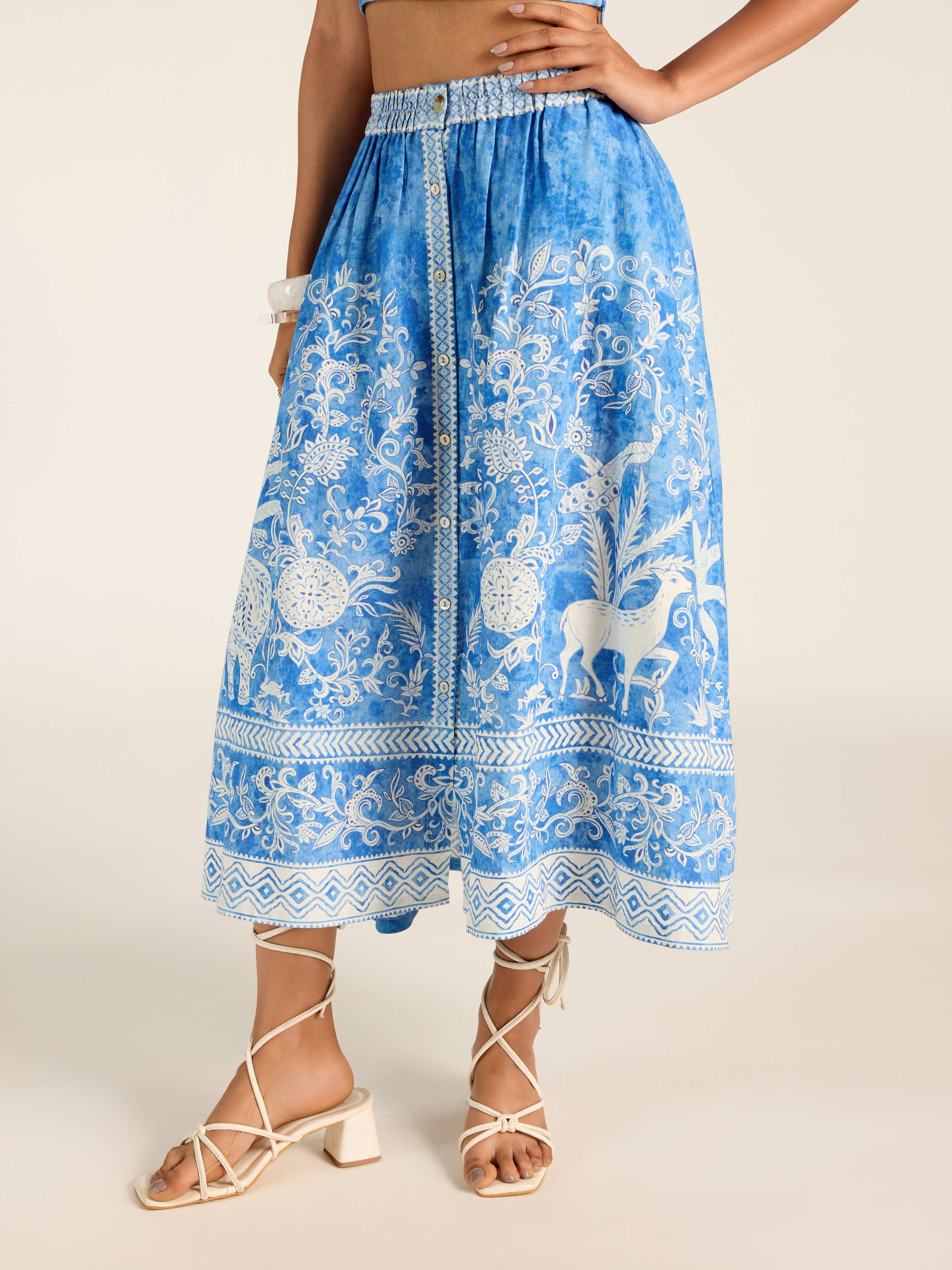 Blue Edwin Cord Set