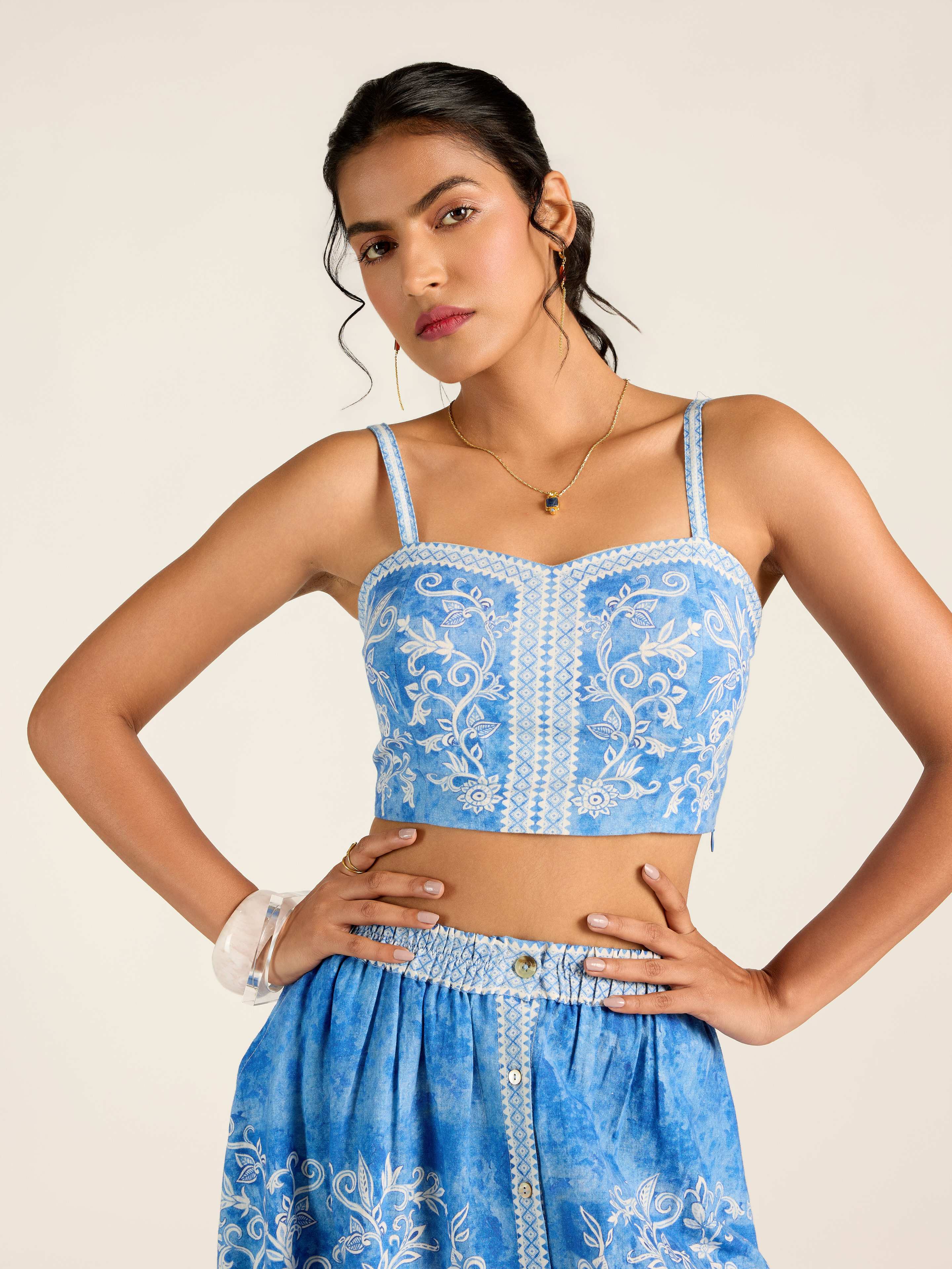 Blue Edwin Cord Set
