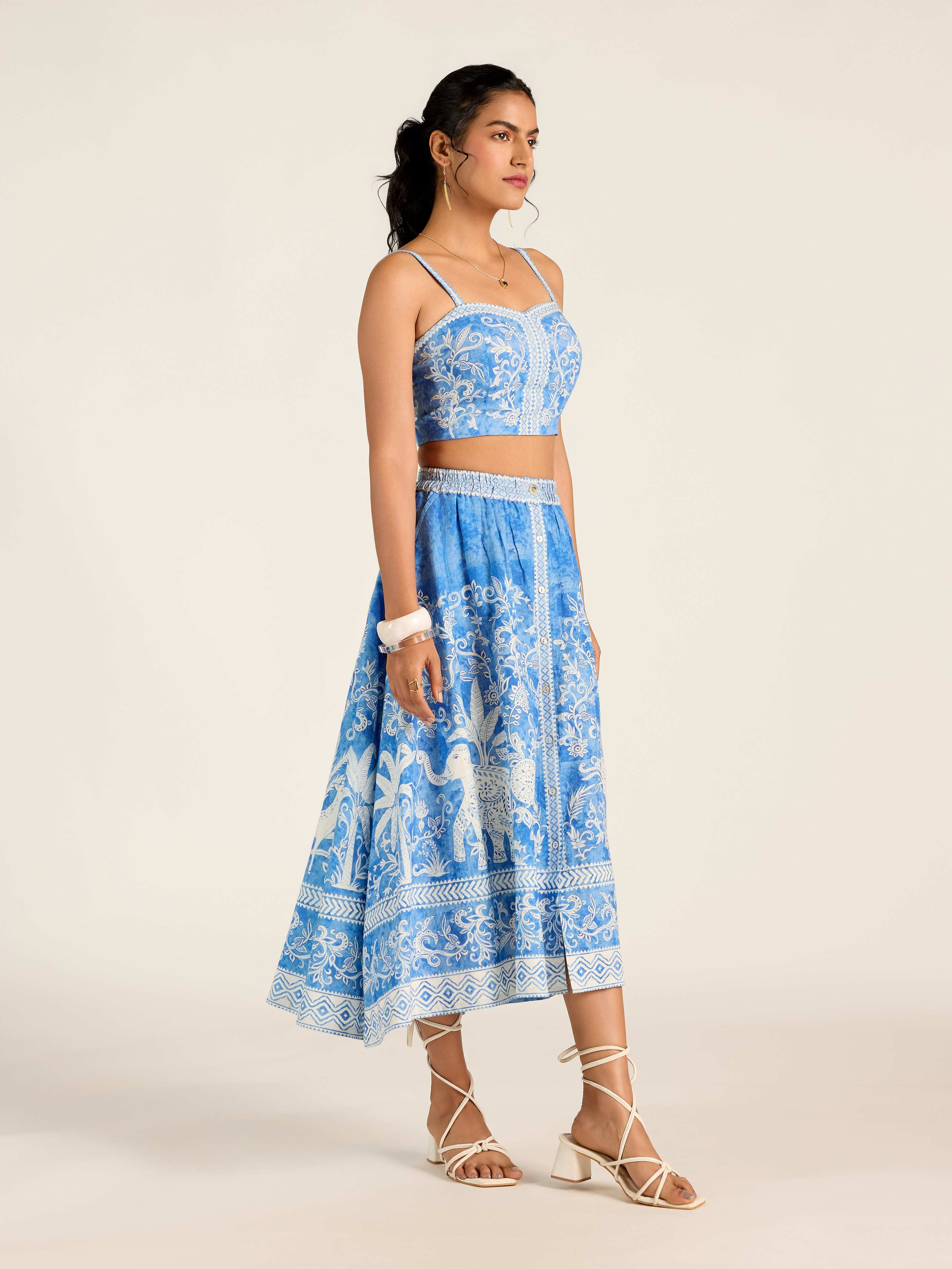 Blue Edwin Cord Set