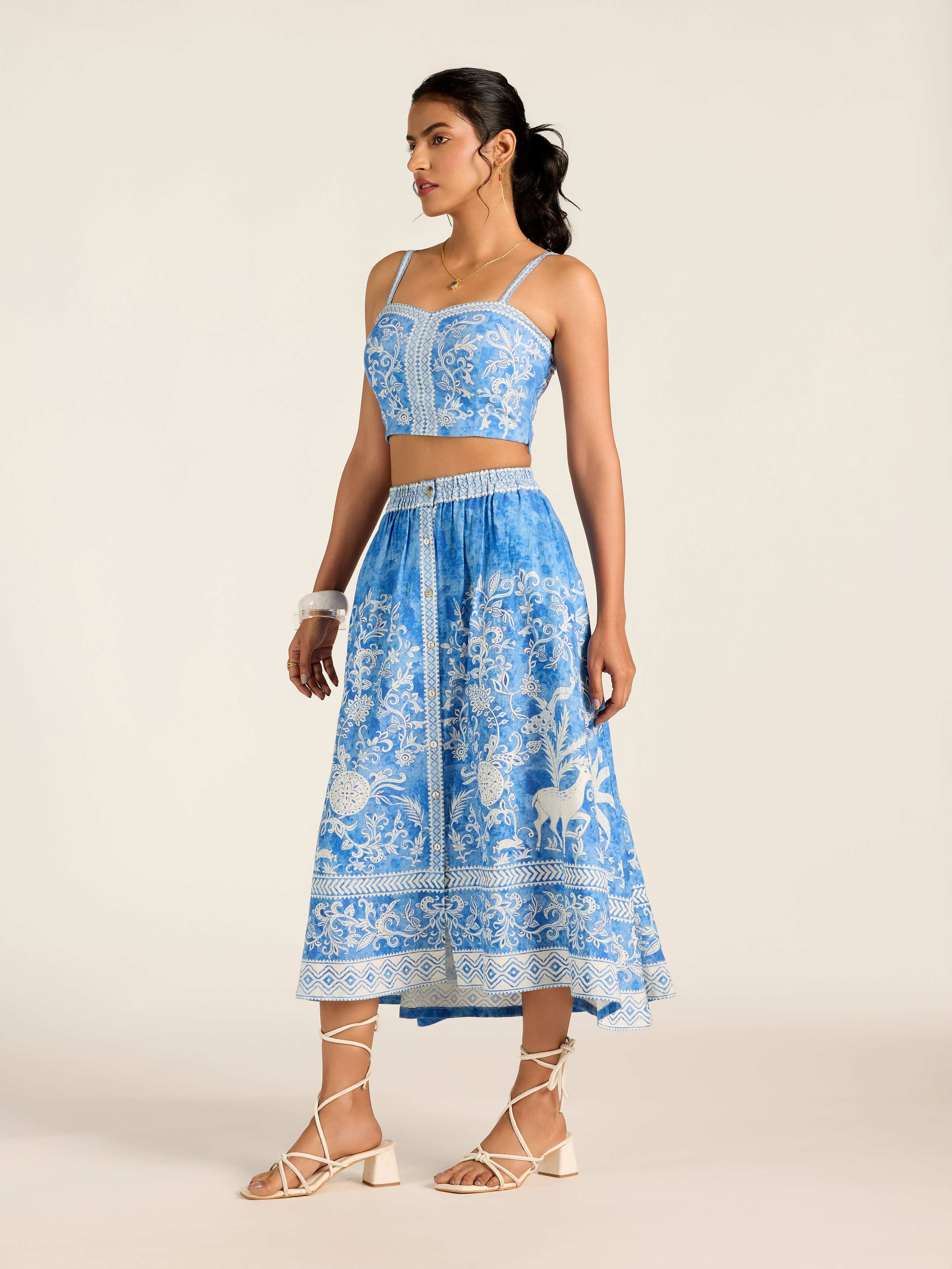 Blue Edwin Cord Set