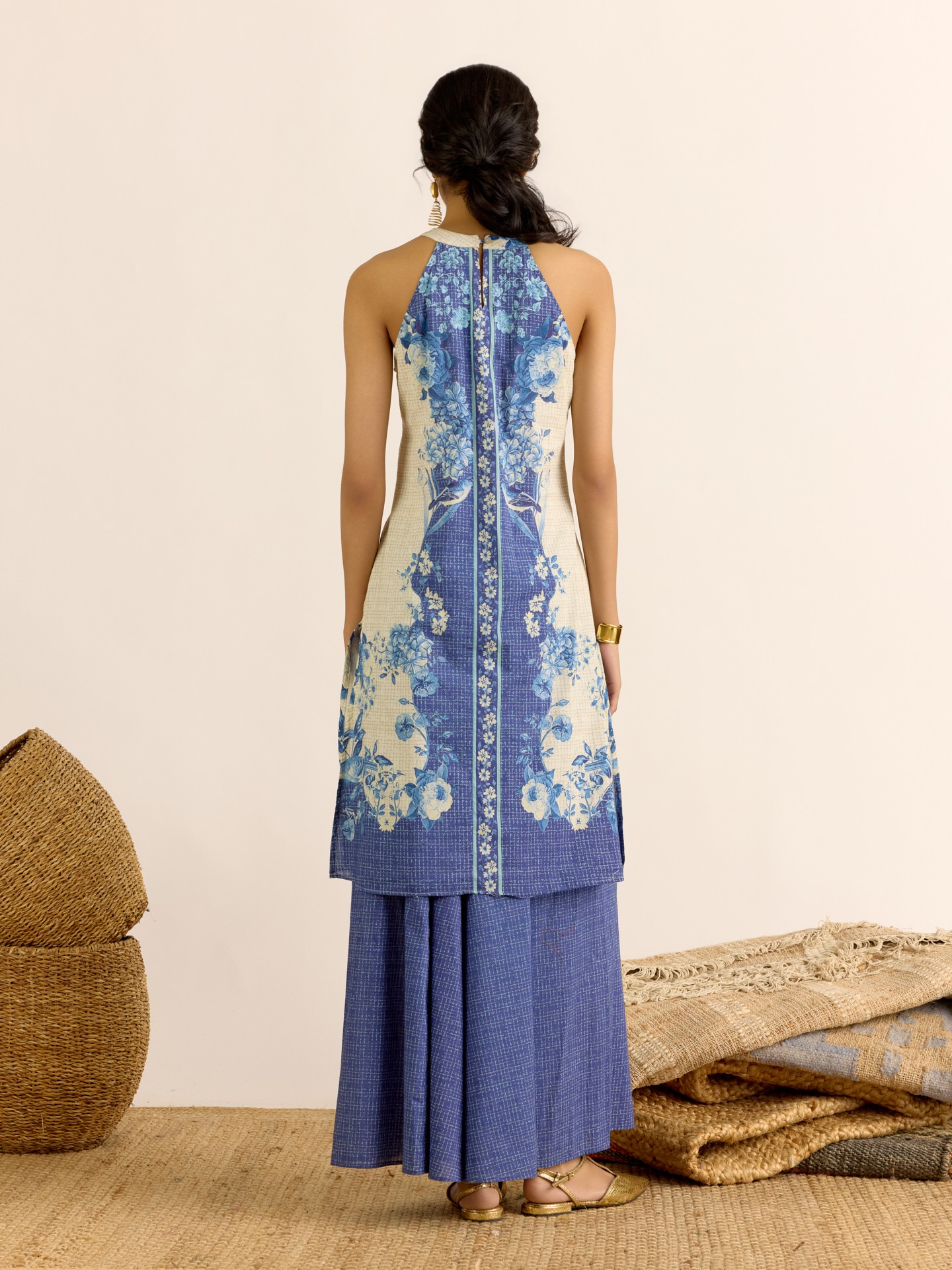 Indigo Nilambiri Kurta Set
