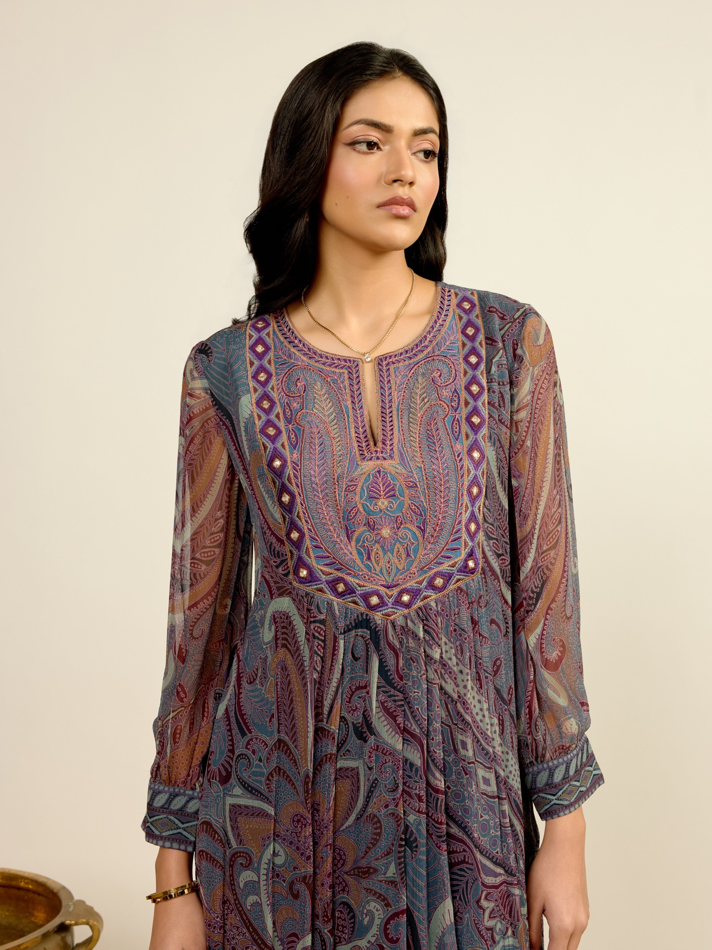 Indigo Perch Suit Set