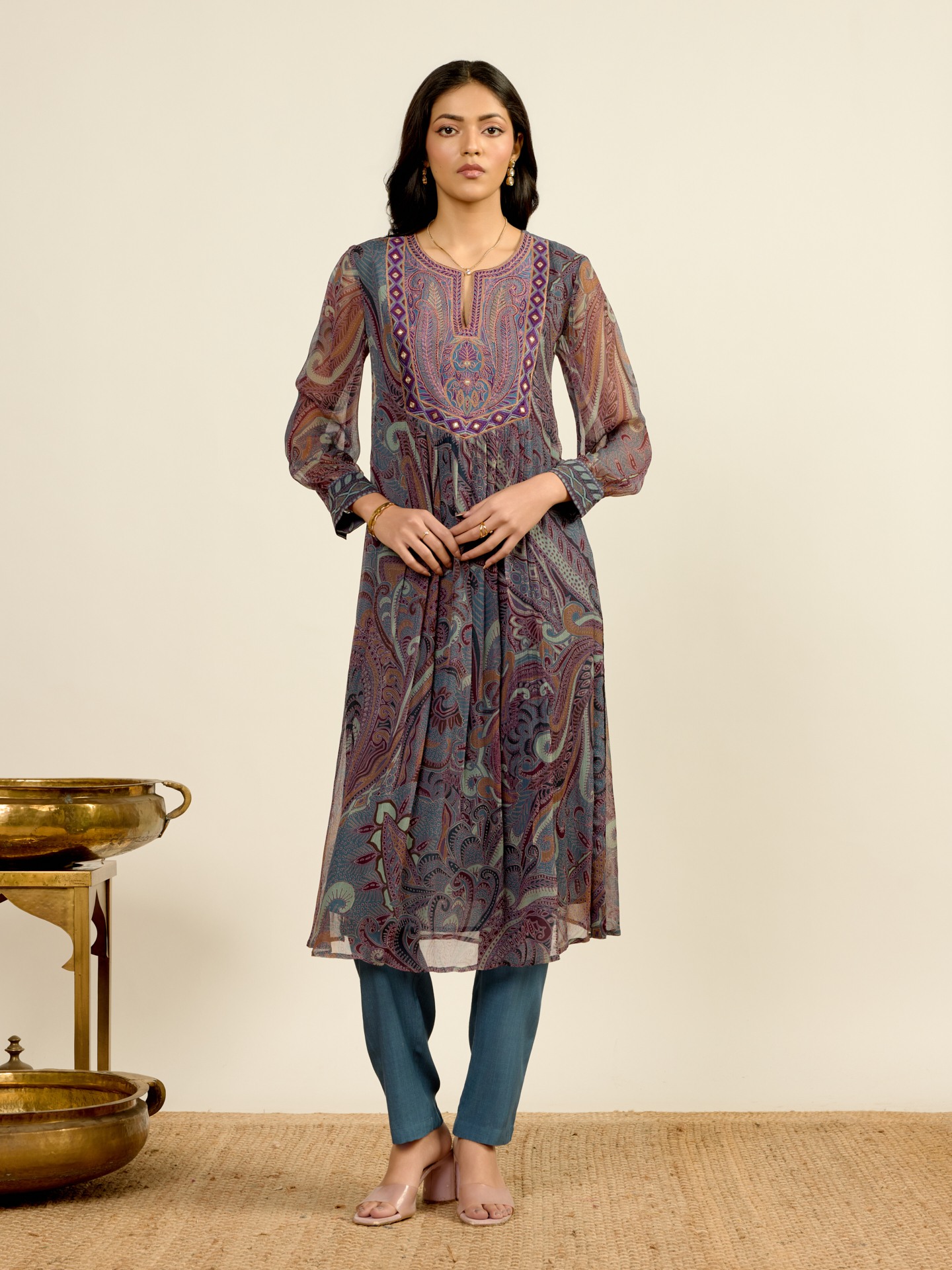Indigo Perch Suit Set
