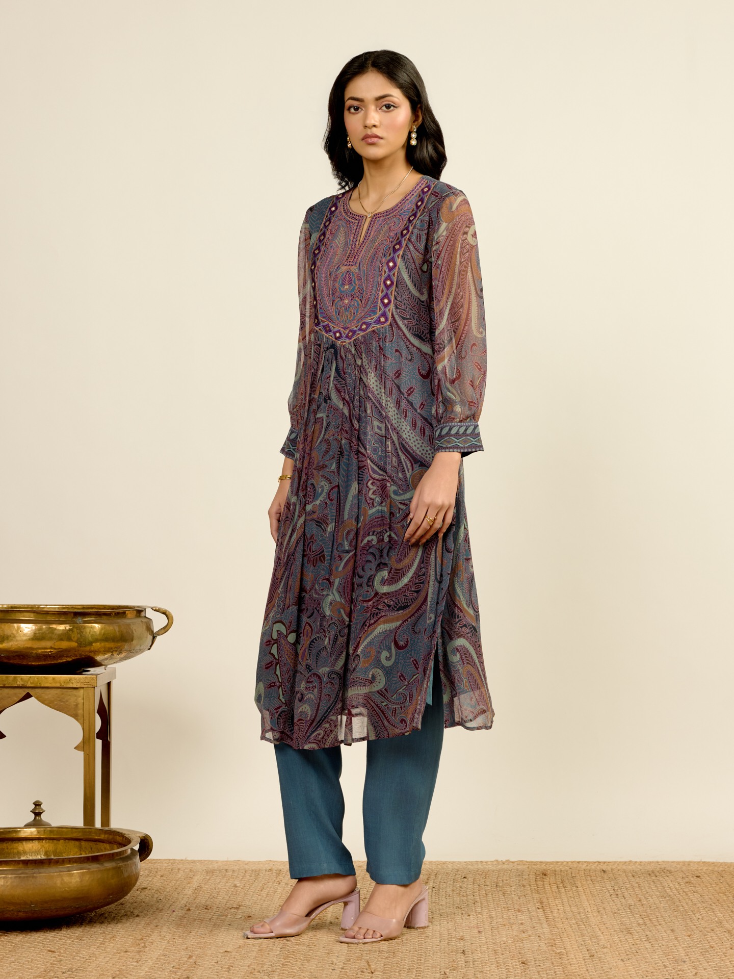 Indigo Perch Suit Set