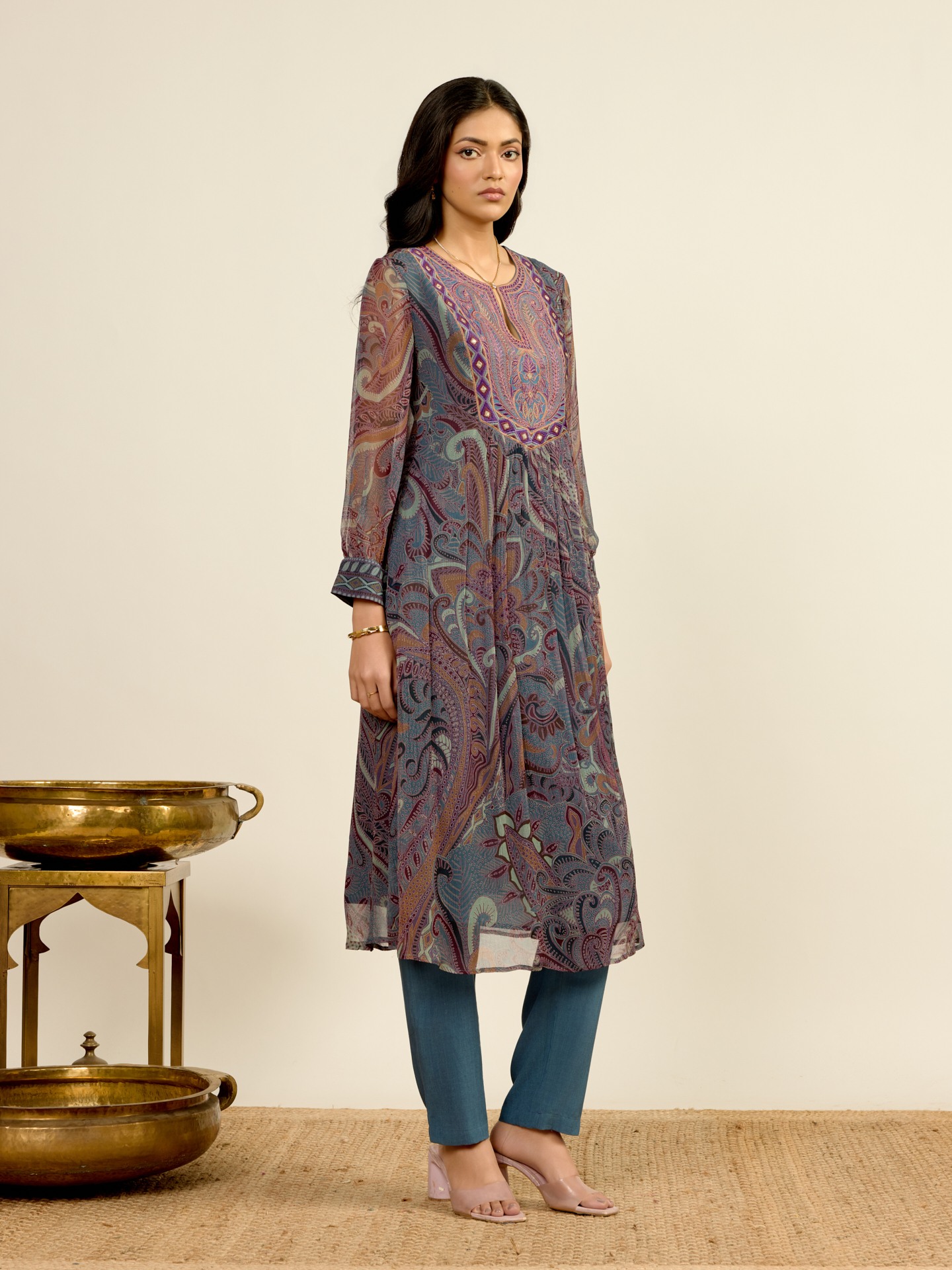 Indigo Perch Suit Set