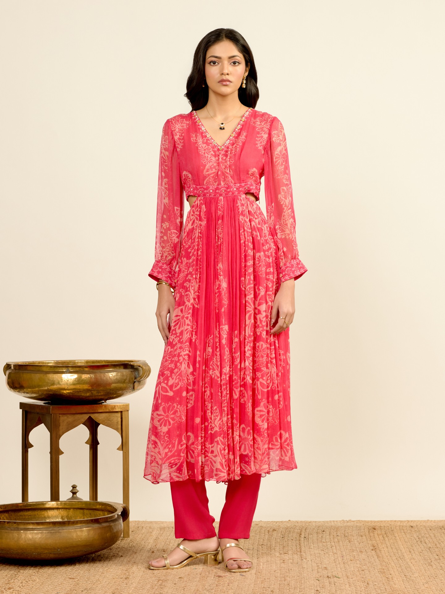 Pink Elder Flower
 Suit Set