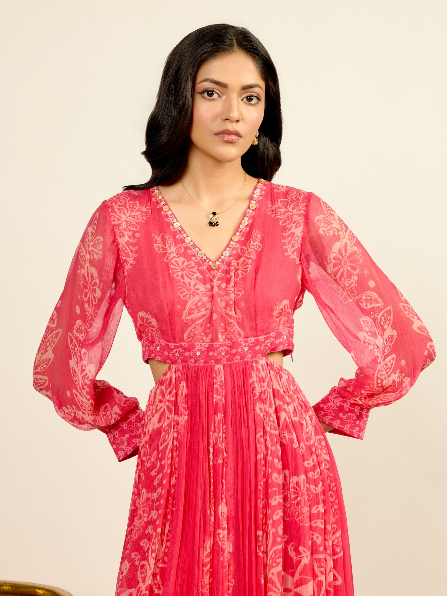 Pink Elder Flower
 Suit Set