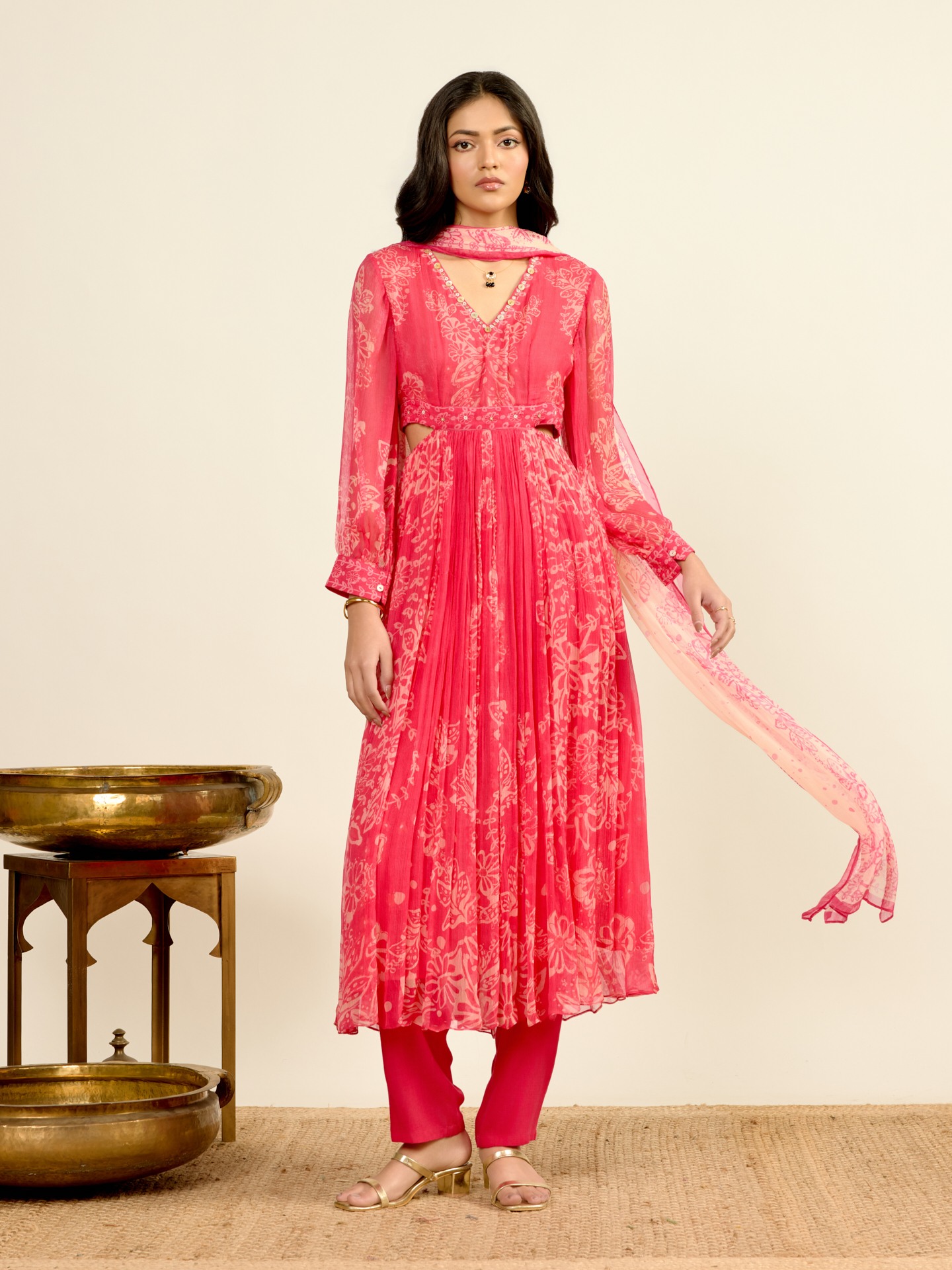 Pink Elder Flower
 Suit Set