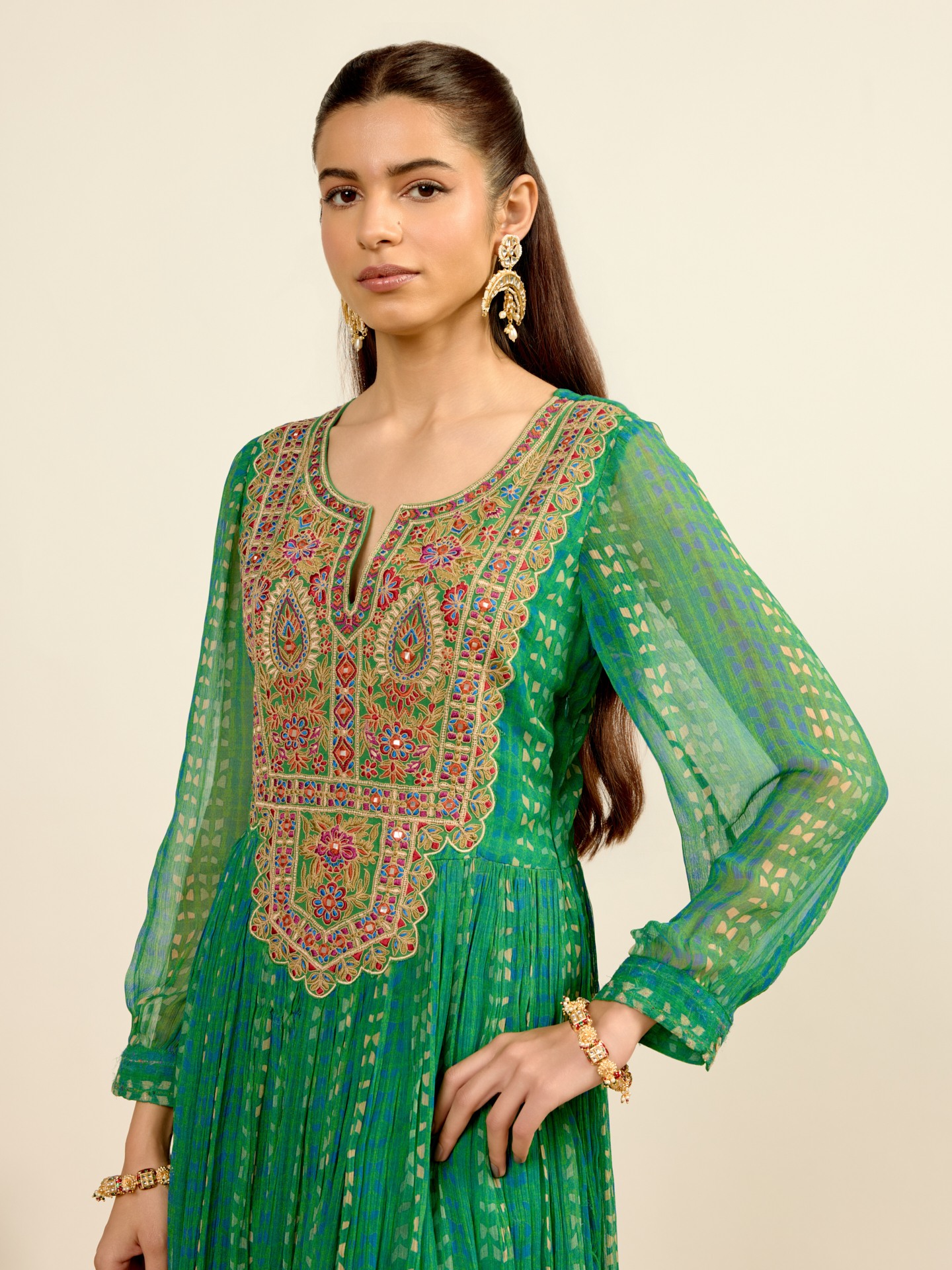 Green Mia
 Suit Set