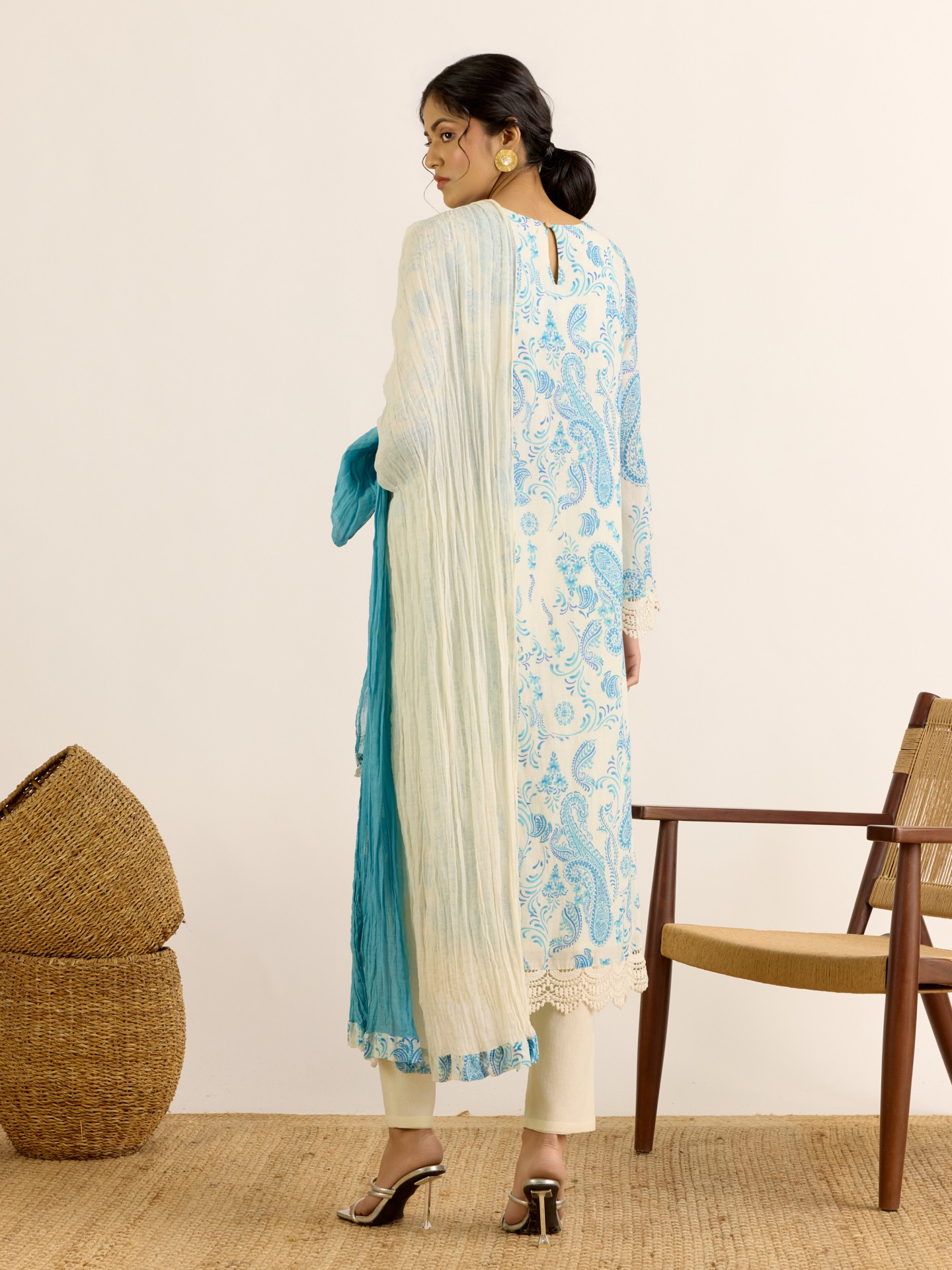 Blue Unnati Suit Set
