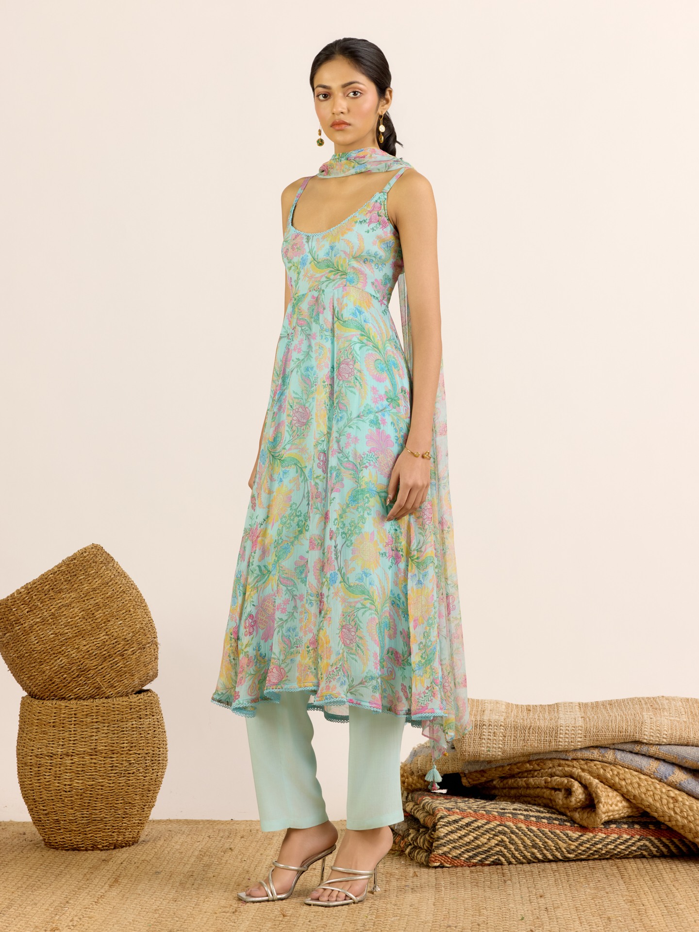Blue Junie Suit Set